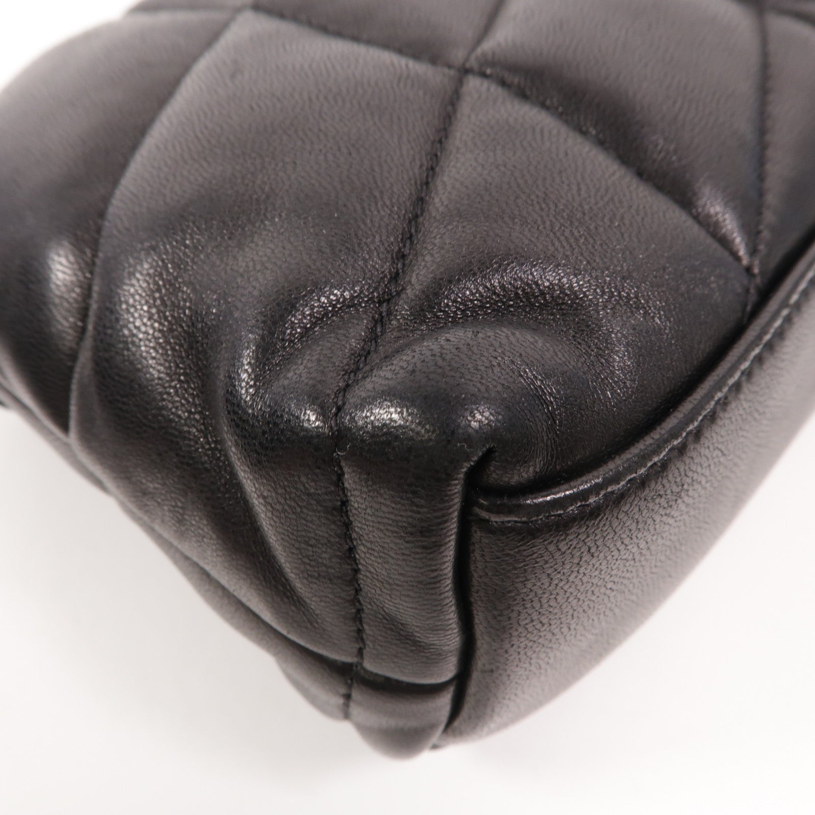 YVES SAINT LAURENT 羊皮皮革Puffer Toy鏈帶肩背袋
