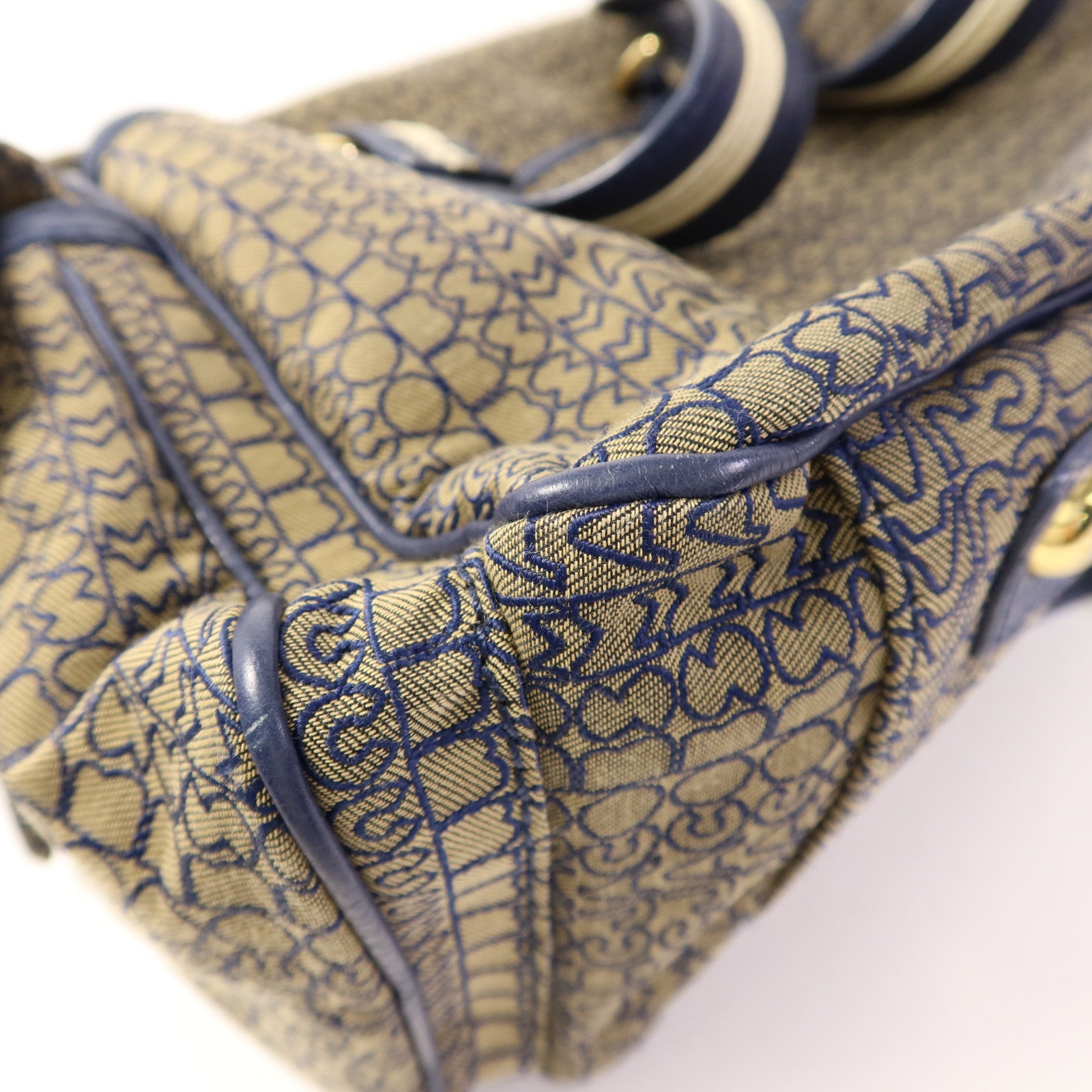 MARC BY MARC JACOBS 帆布Shoulder Bag金扣肩背袋