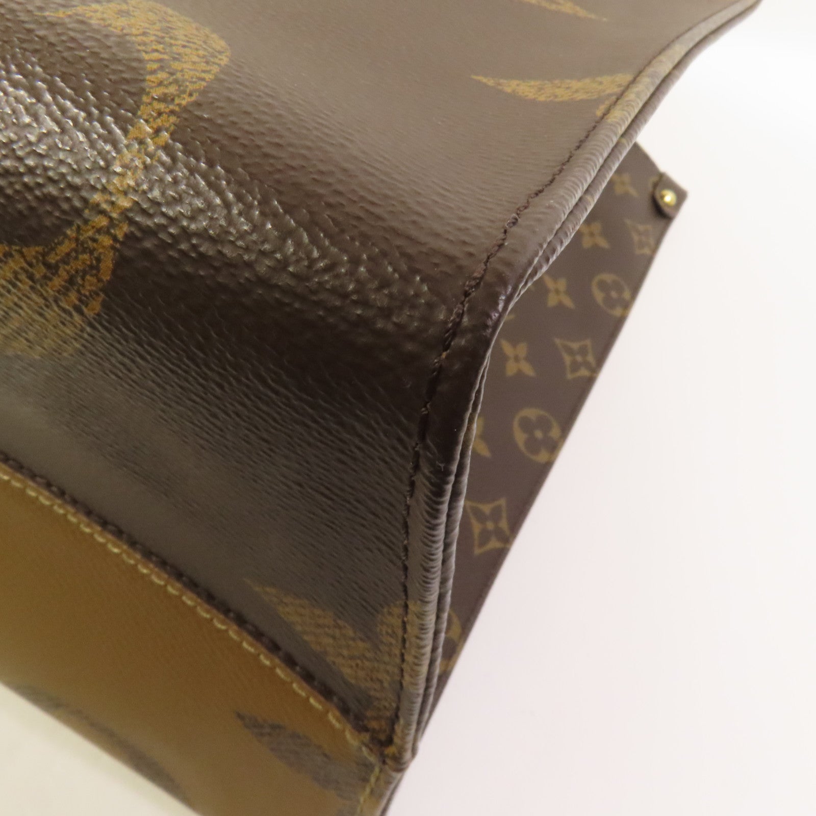 LOUIS VUITTON 【激減優惠】Monogram Giant OnTheGo GM金扣手挽肩背兩用袋