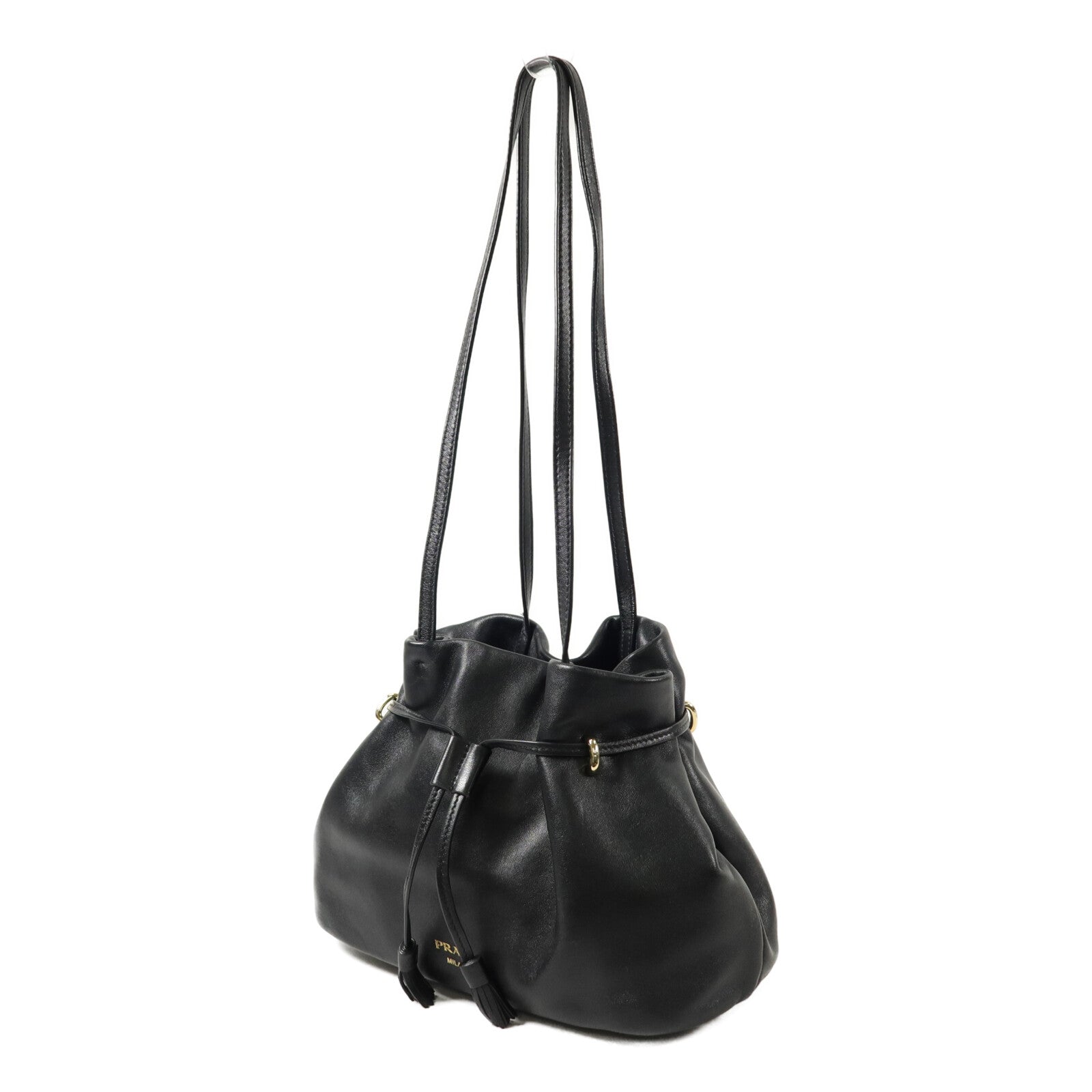 PRADA 羊皮皮革Shoulder Bag肩背袋