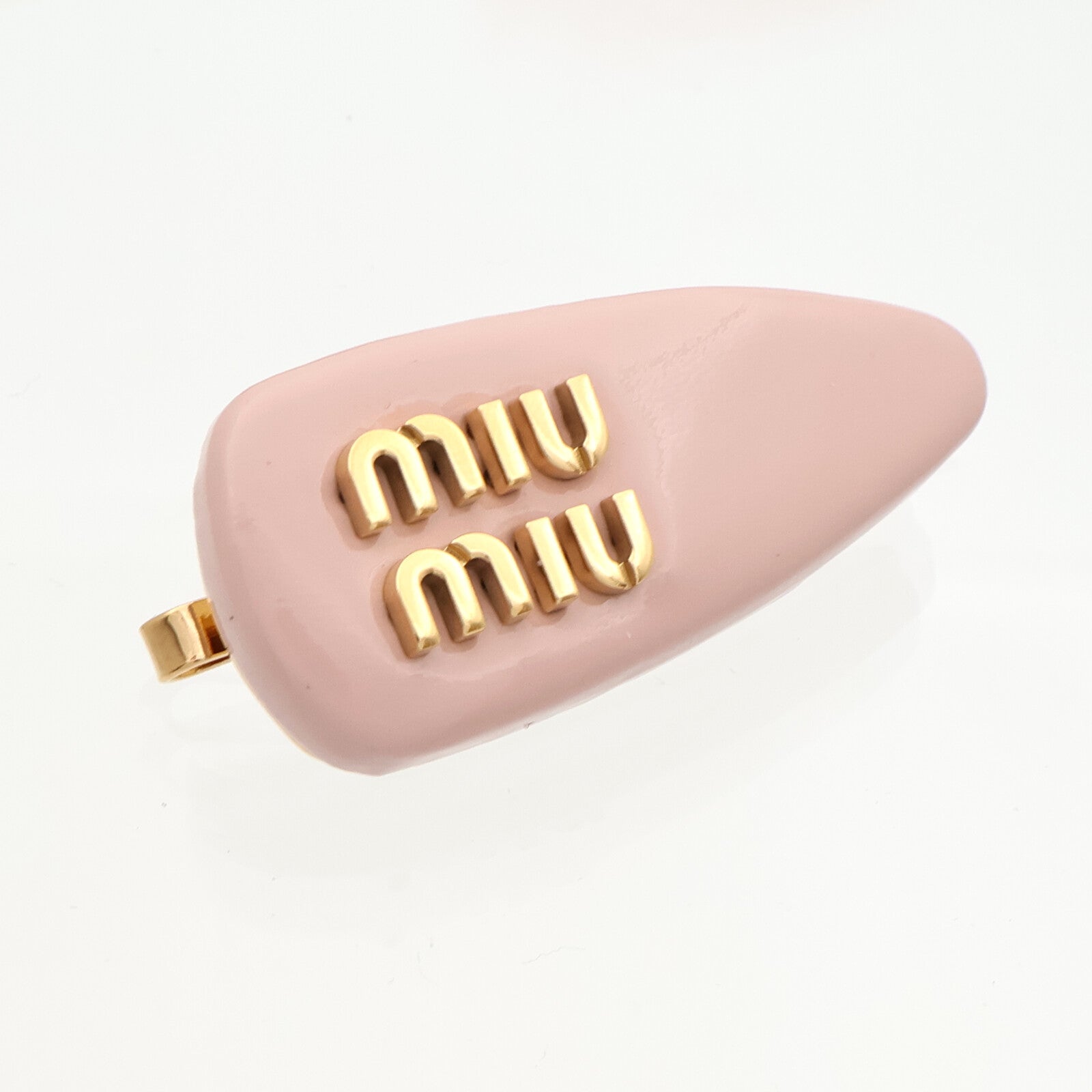 Miu Miu PVC/金屬Hair Clip髮夾