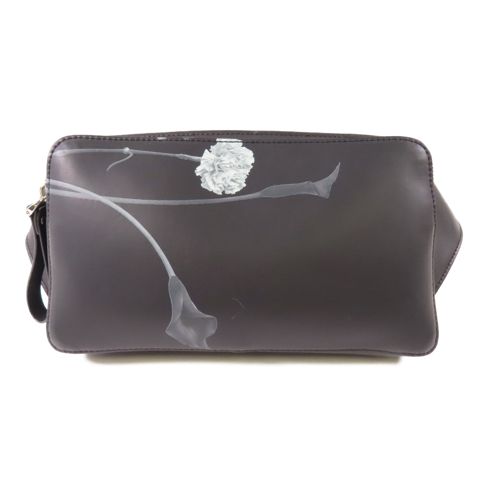 Valentino 牛皮皮革Waist Bag銀扣腰包