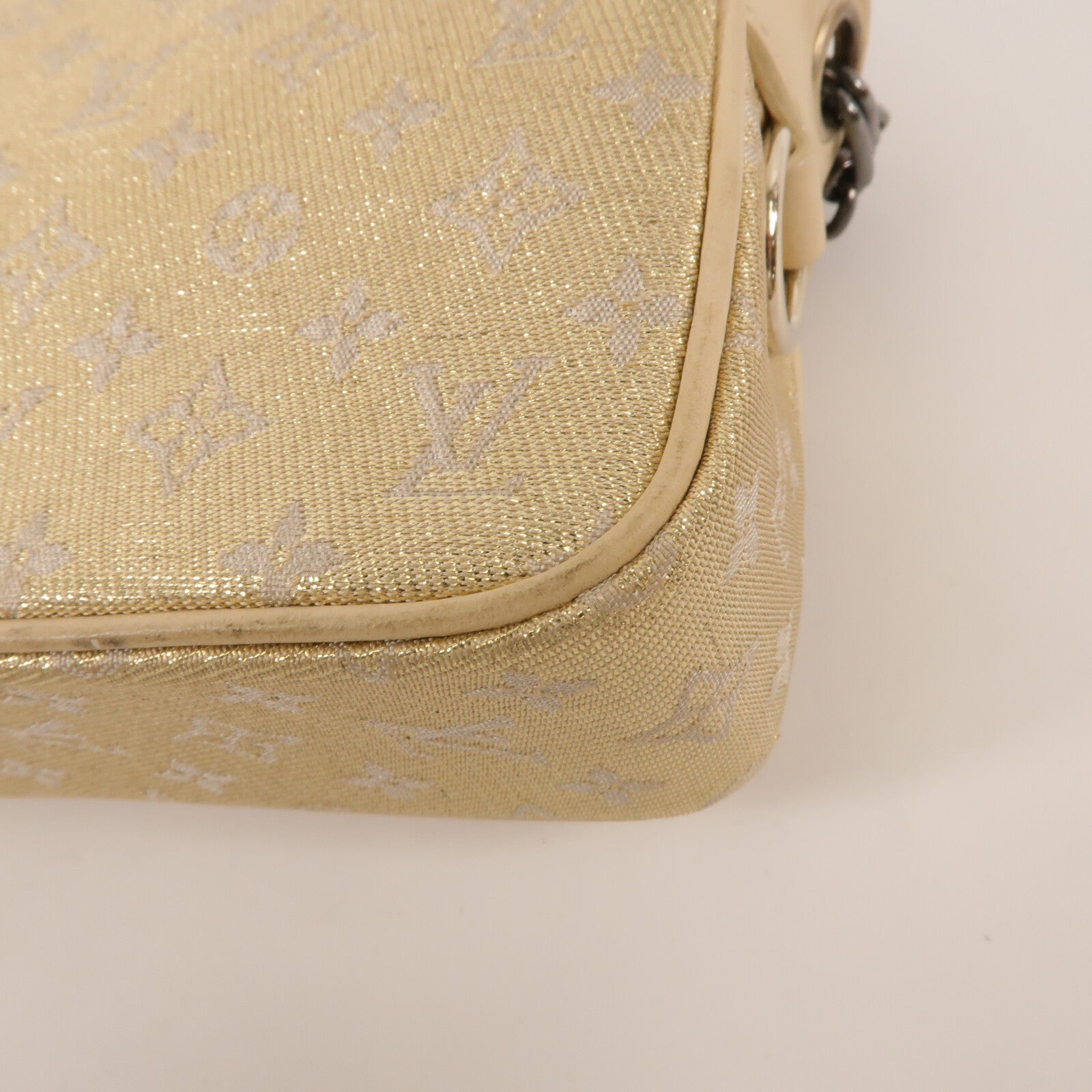 LOUIS VUITTON Monogram Shine McKenna鏈帶肩背袋