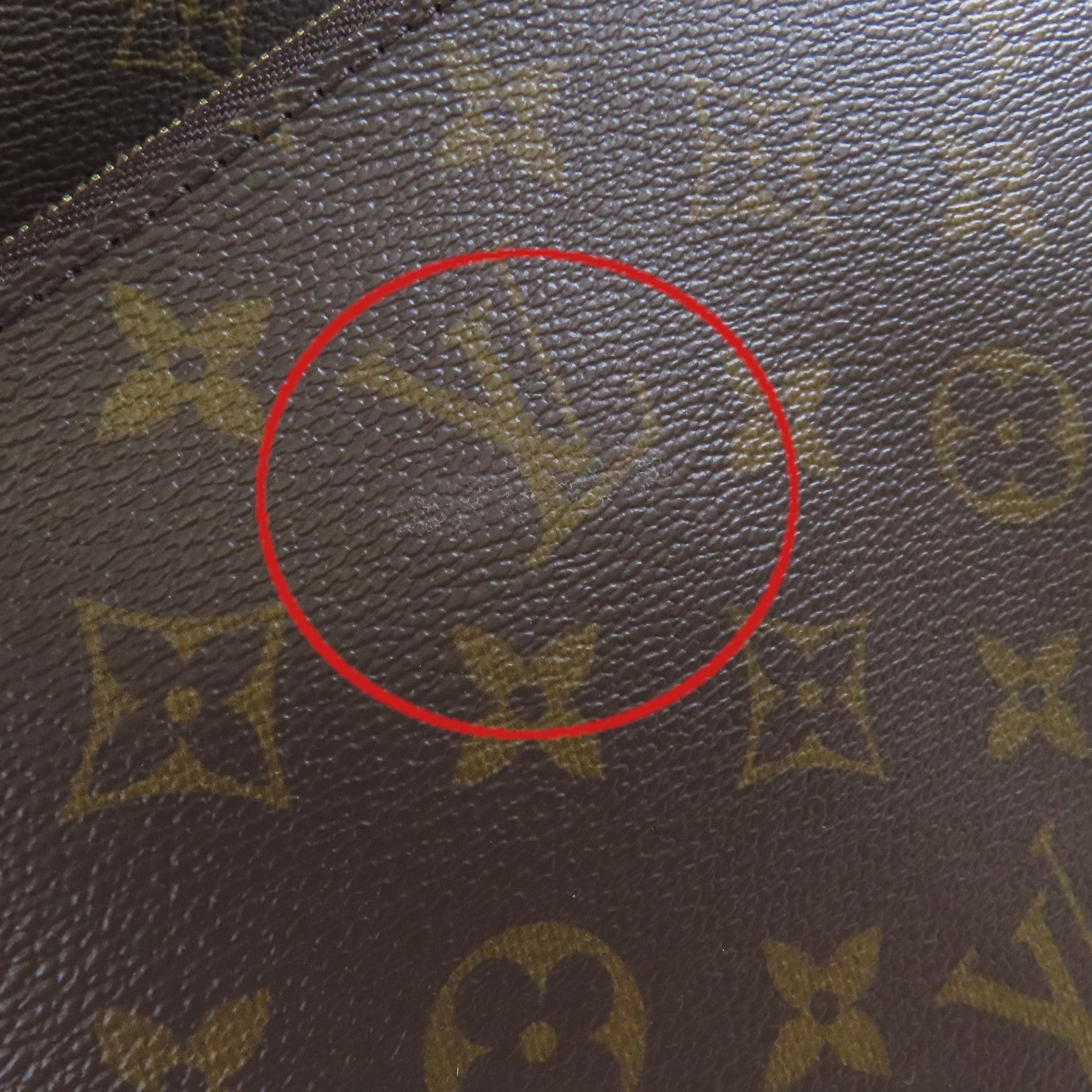 LOUIS VUITTON Monogram Neverfull GM Tote Bag金扣肩背袋啡色