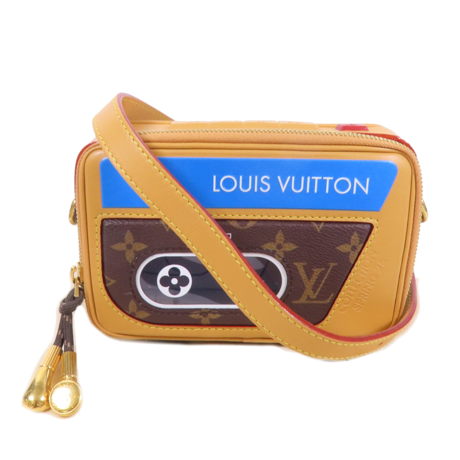 LOUIS VUITTON Monogram Baladeur Wearable Wallet金扣肩背袋