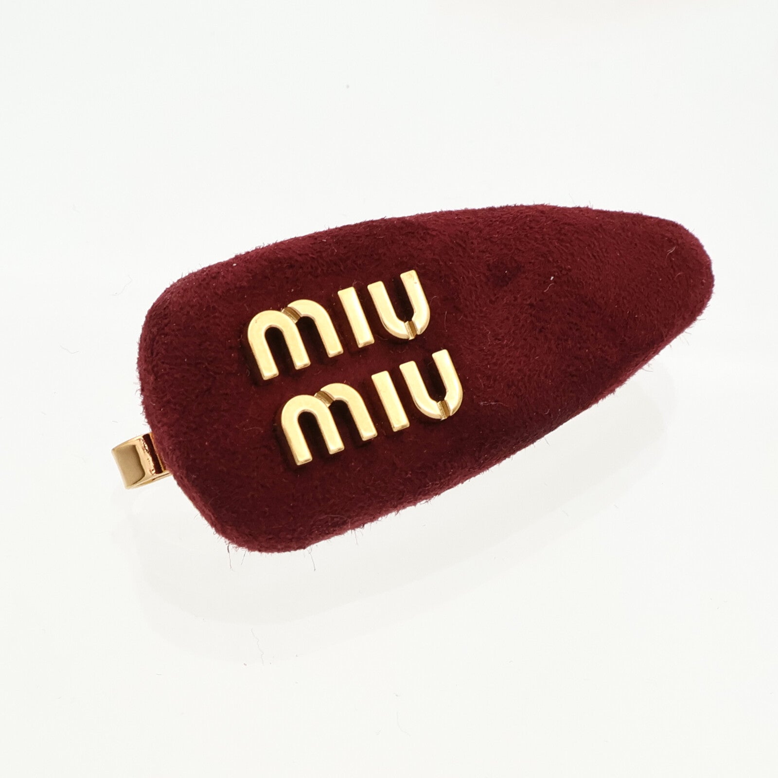 Miu Miu PVC/金屬Hair Clip髮夾