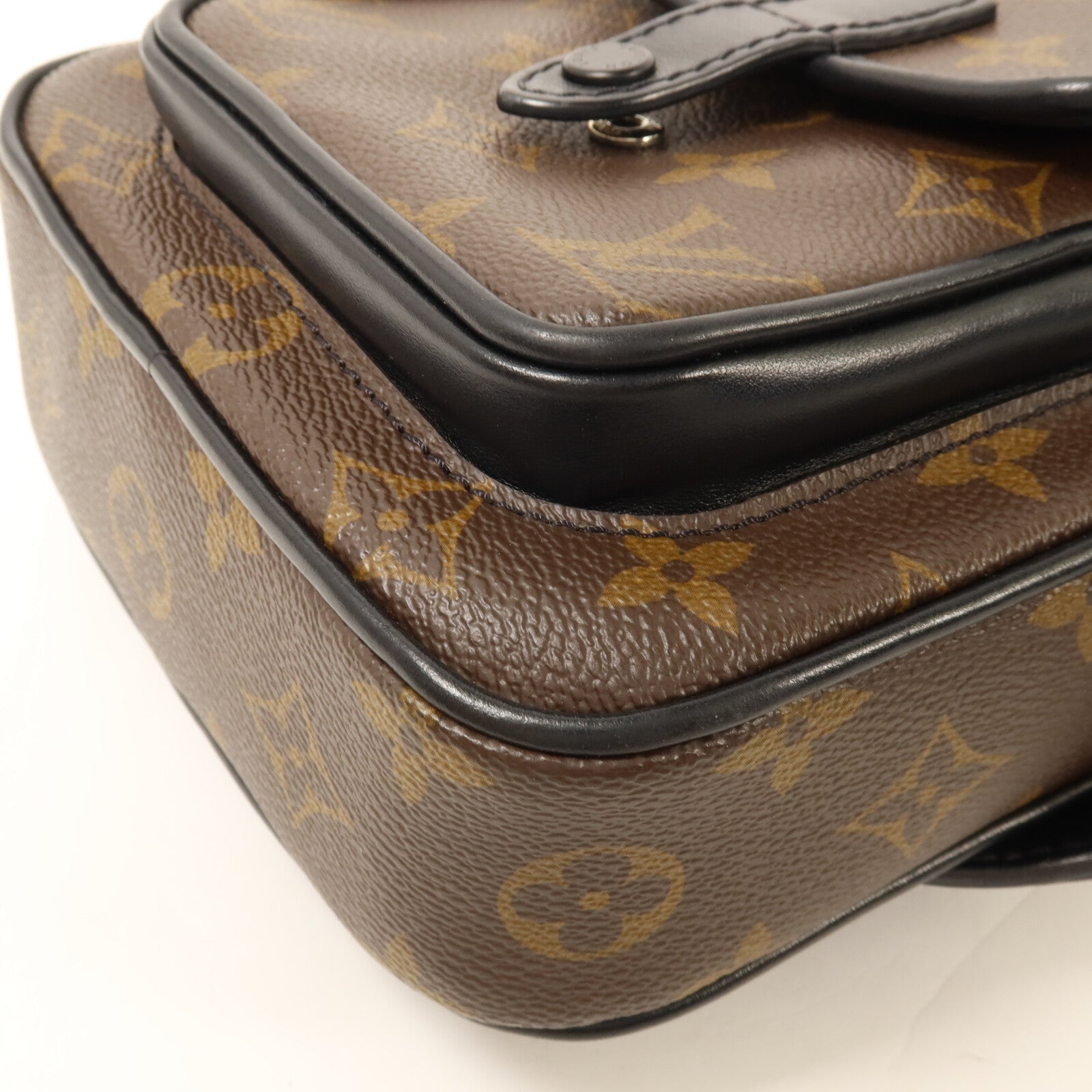 LOUIS VUITTON Monogram Macassar Christopher Wearable Wallet肩背袋