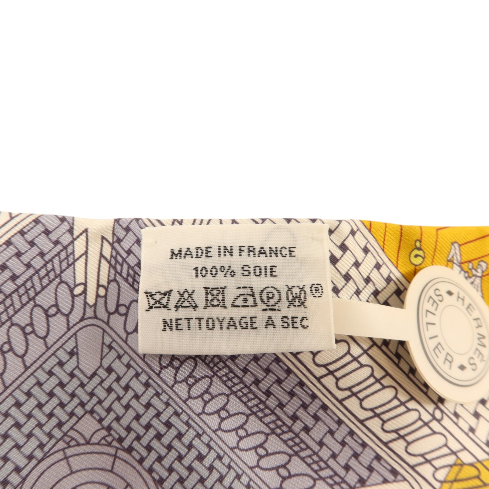 HERMES 絲質Twilly絲巾