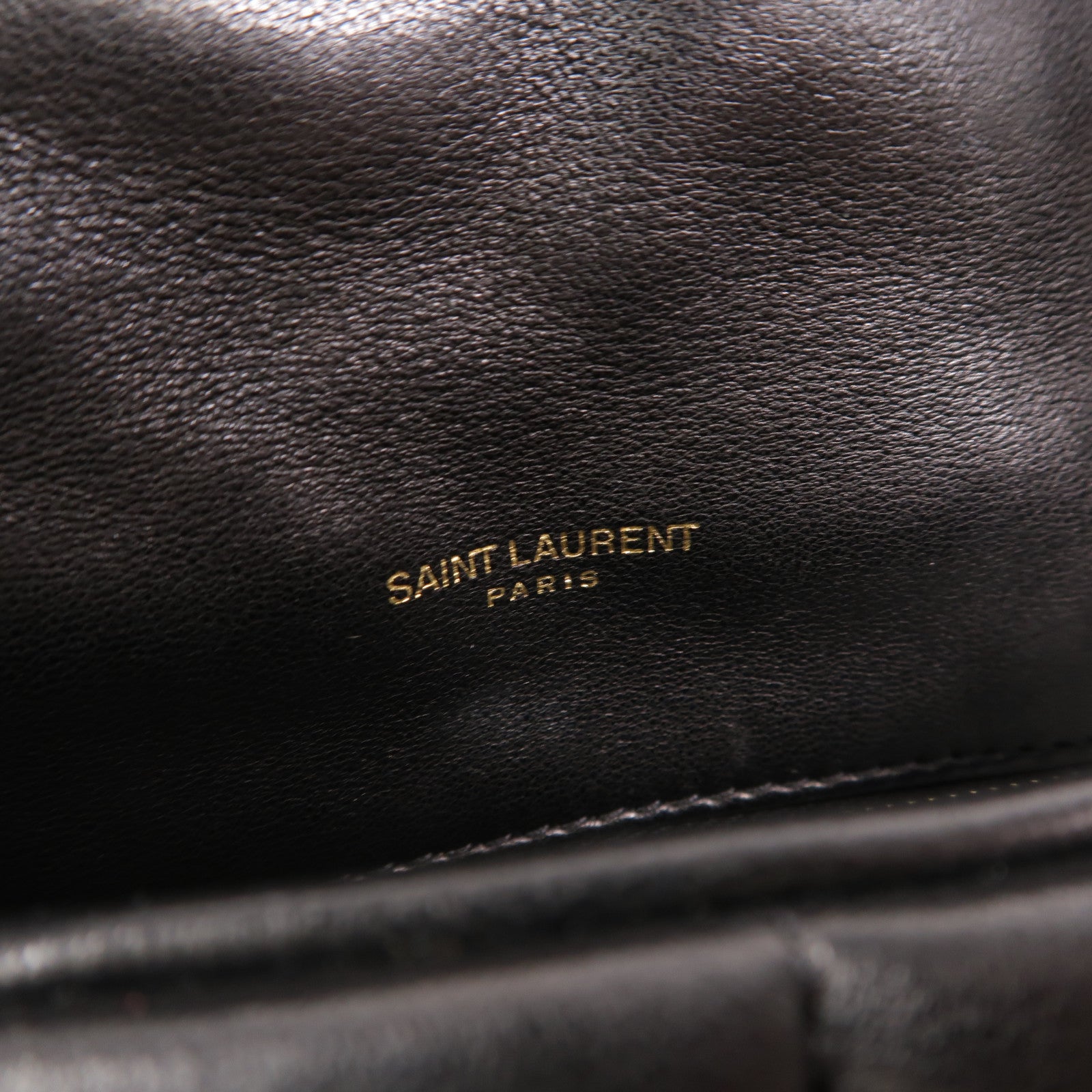 YVES SAINT LAURENT 羊皮皮革Puffer Toy鏈帶肩背袋