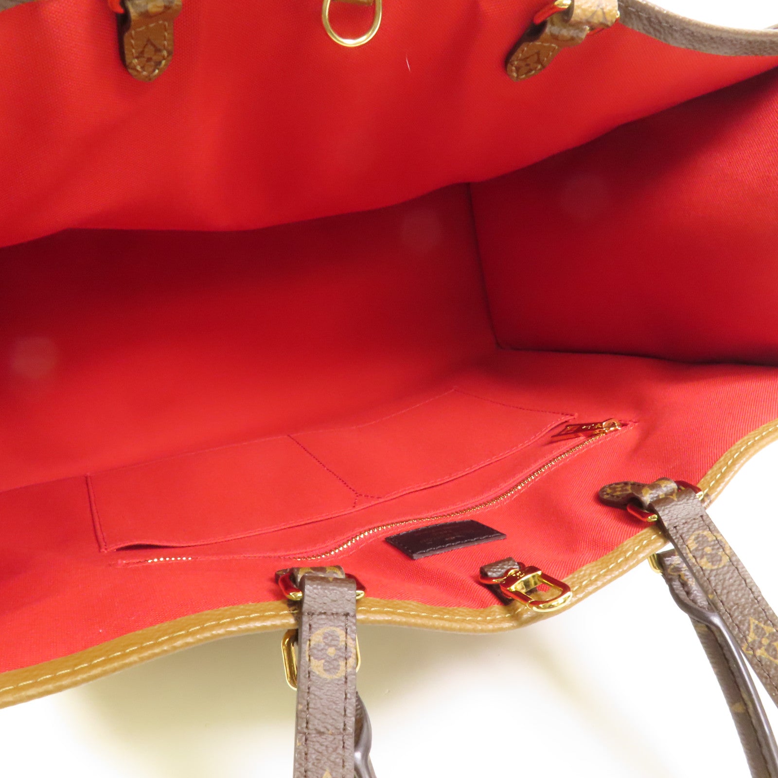 LOUIS VUITTON 【激減優惠】Monogram Giant OnTheGo GM金扣手挽肩背兩用袋