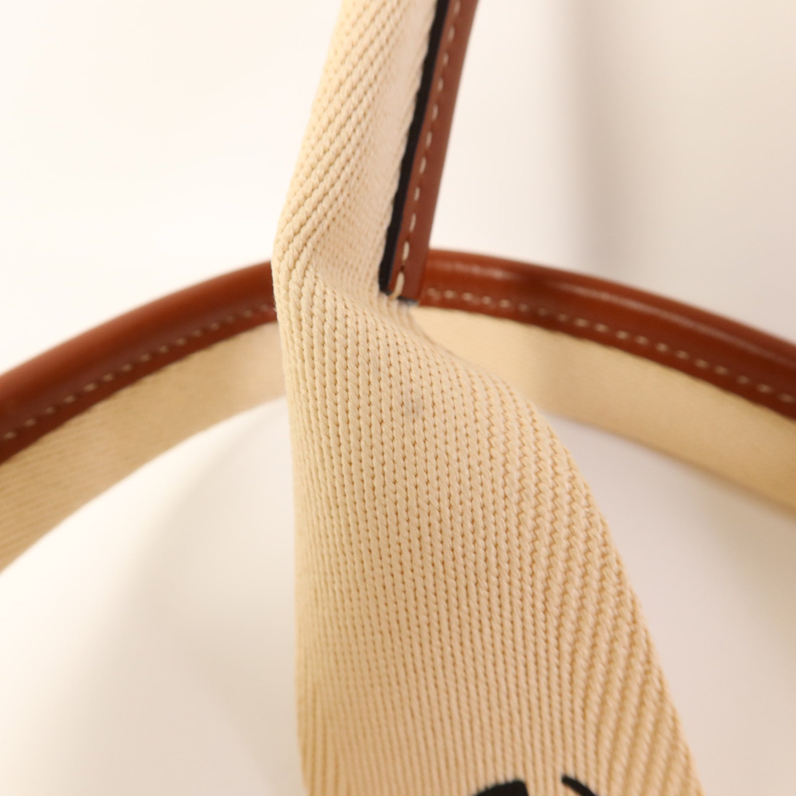 Chloe 帆布/牛皮皮革Woody Tote Bag手挽袋