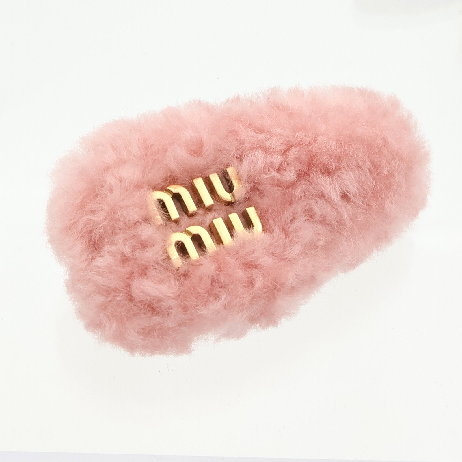Miu Miu PVC/金屬Hair Clip髮夾