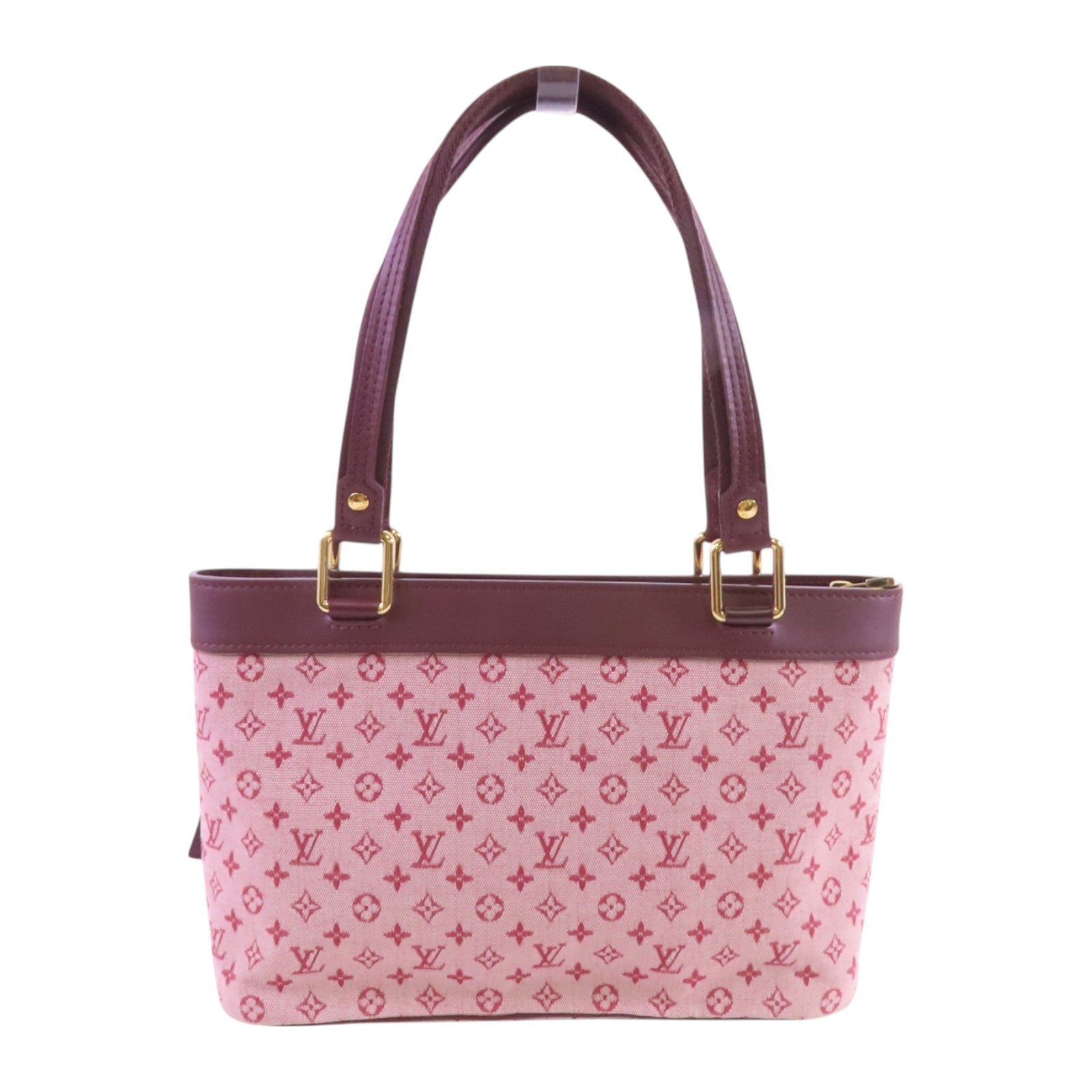 LOUIS VUITTON Monogram-mini Lucille PM金扣手挽袋