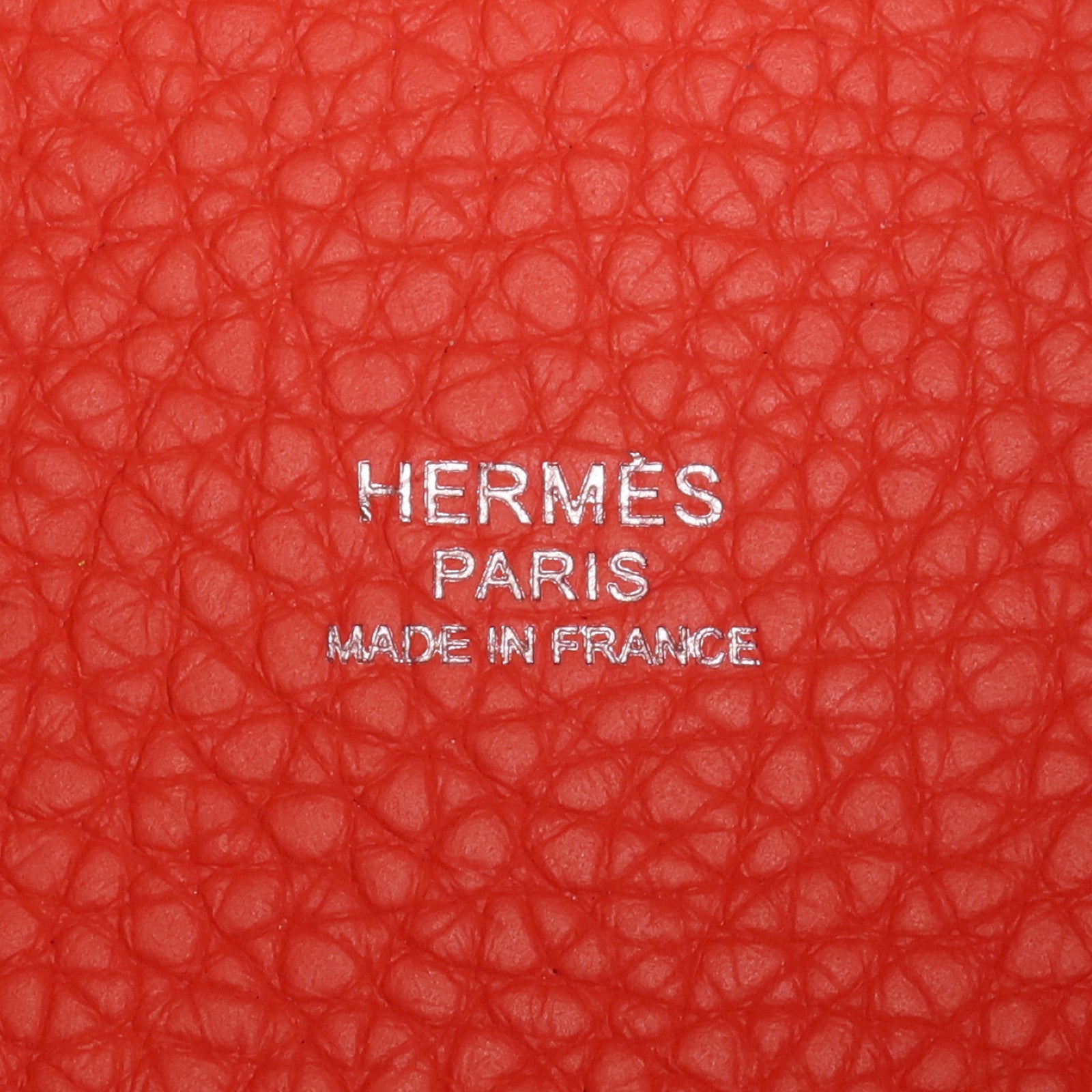 HERMES Clemence皮革Picotin PM銀扣手挽袋Rose Texas