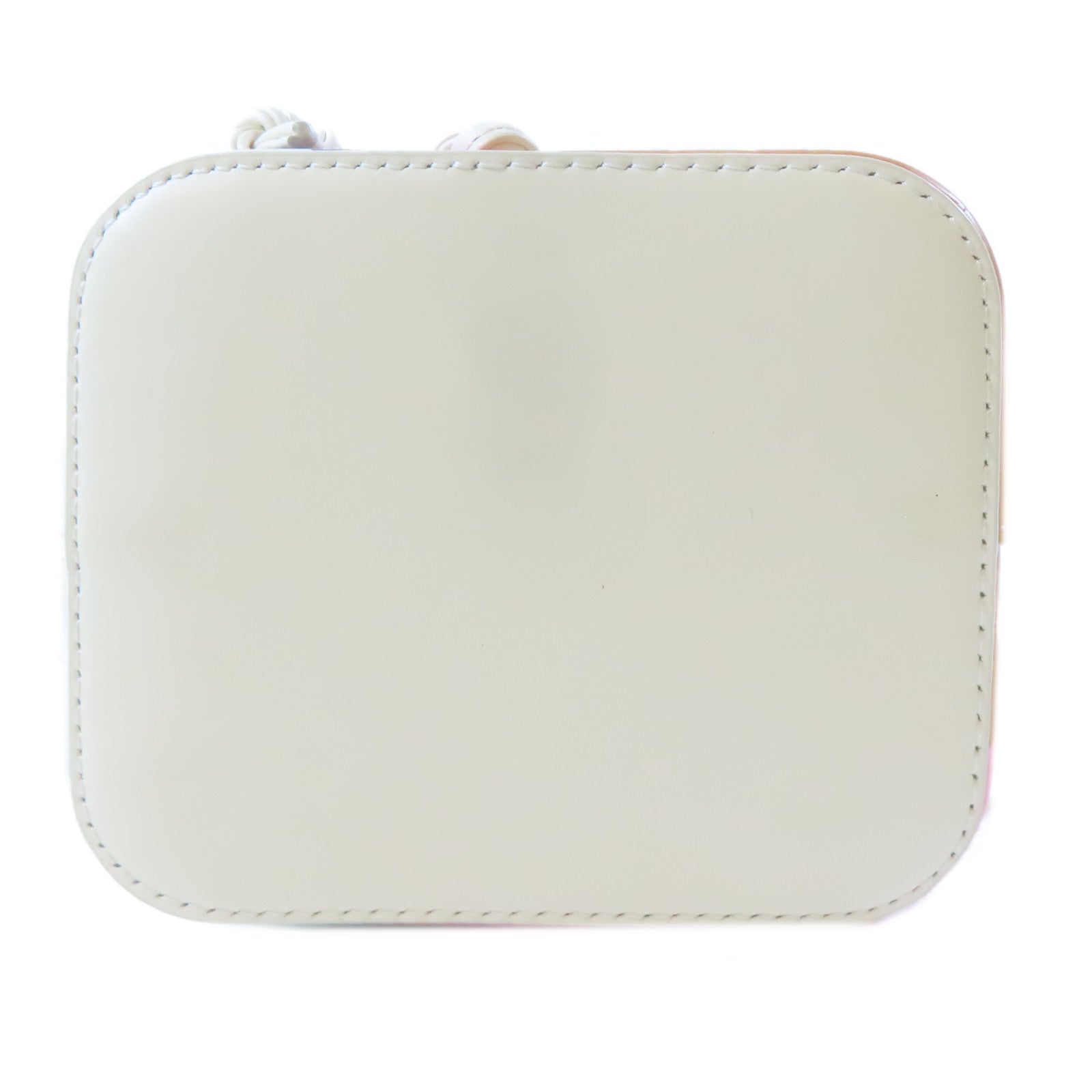 FENDI Mon Tresor 2 Way Bag 8BS010 AJSI F1HDR Calfskin Leather White/Pink/Brown