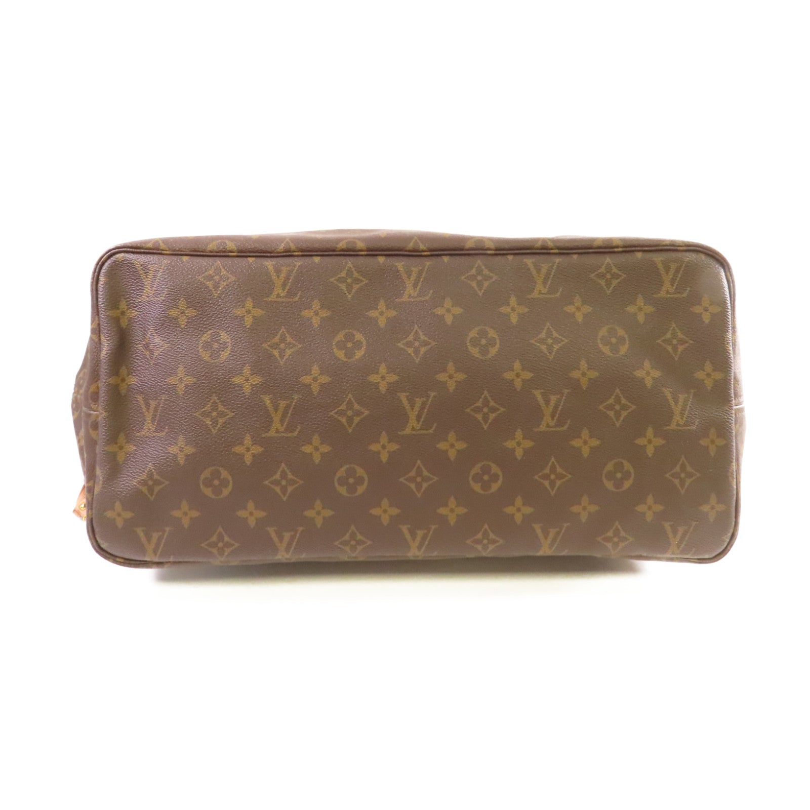 LOUIS VUITTON Monogram Neverfull GM Tote Bag金扣肩背袋啡色