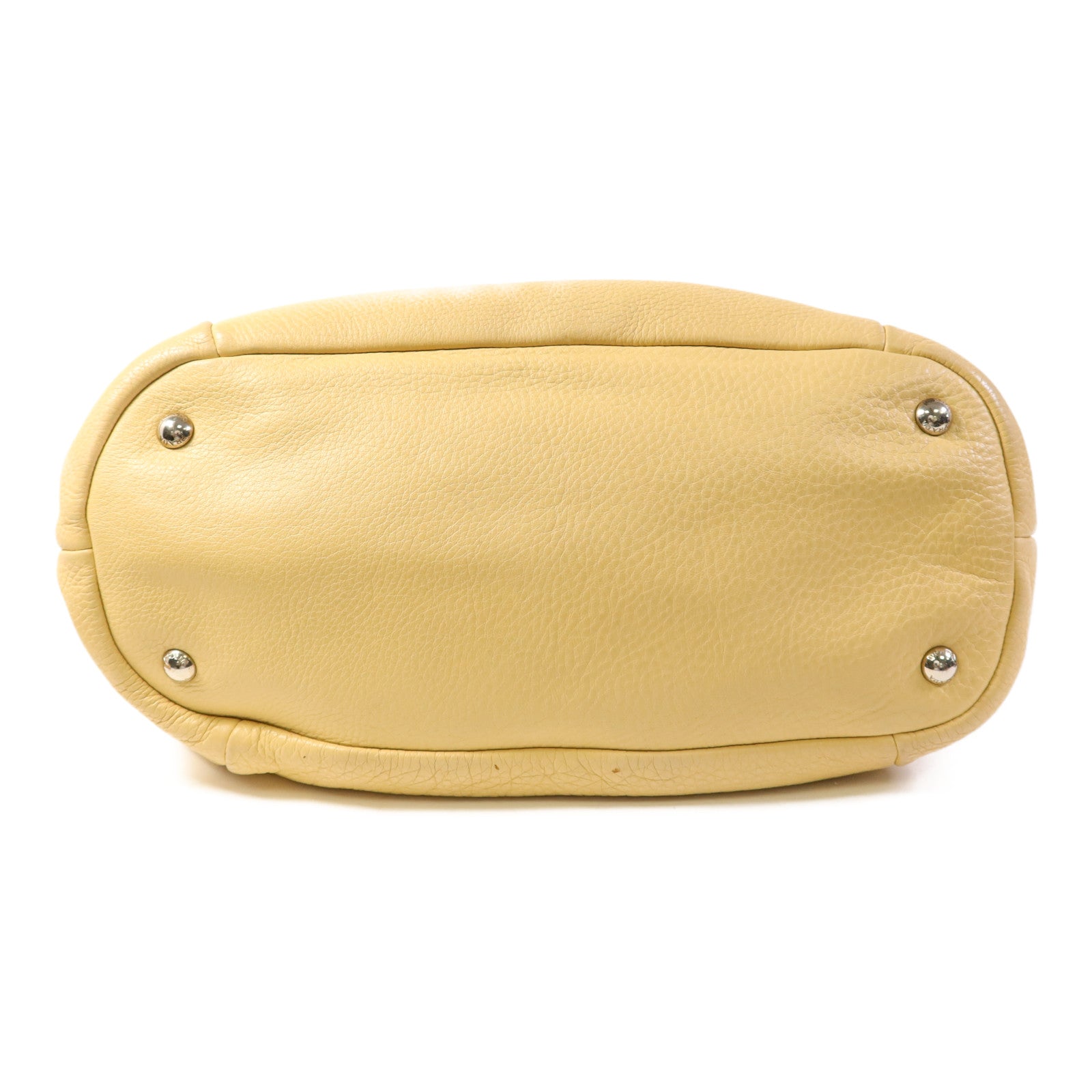 PRADA 牛皮皮革Vitello Daino 2 Way Shoulder Bag銀扣手挽肩背兩用袋