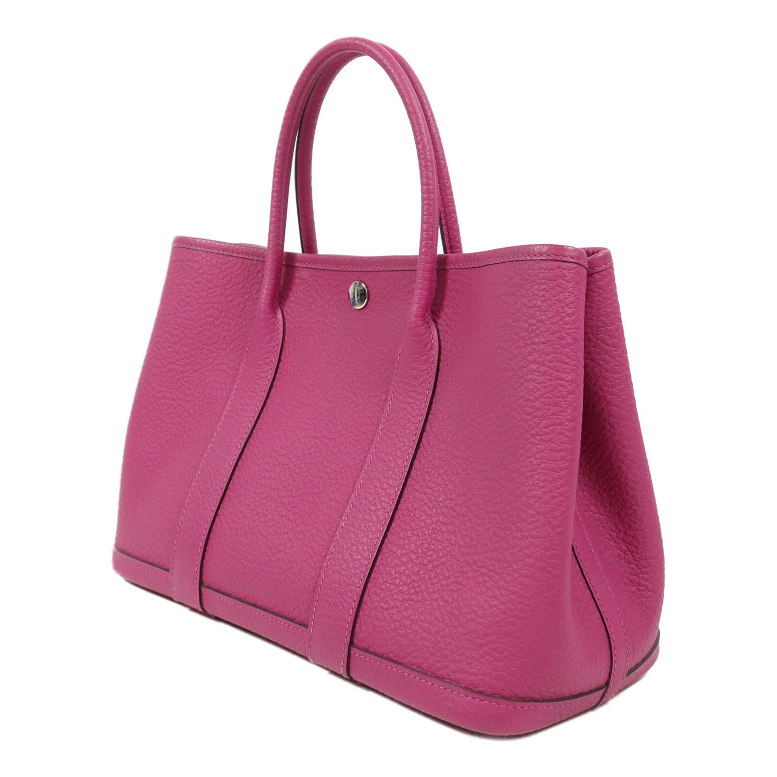 HERMES Negonda皮革Garden Party TPM 30手挽袋