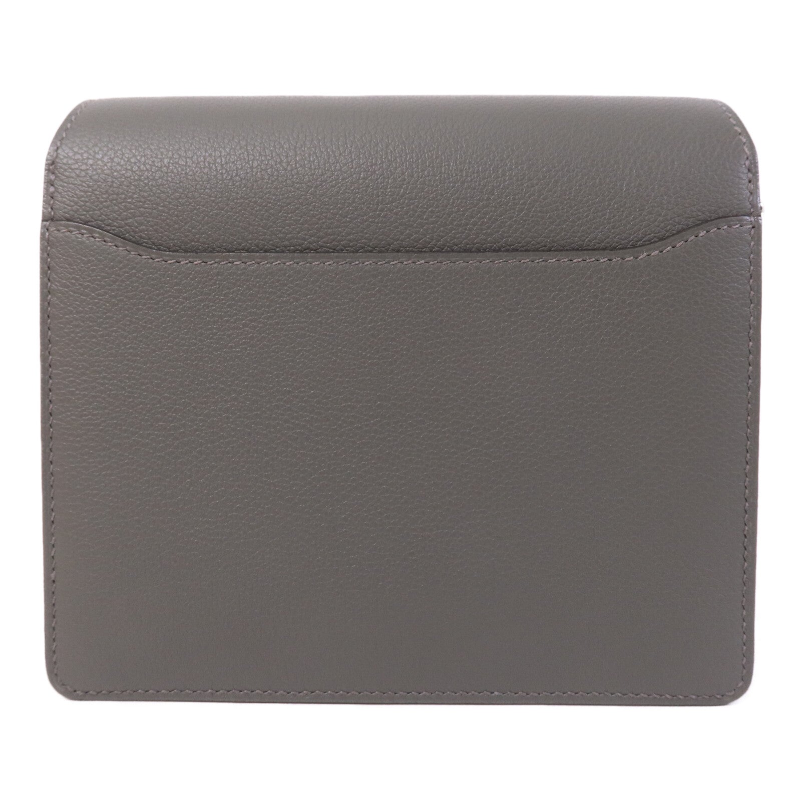 HERMES Evercolor皮革Roulis Mini銀扣肩背袋Giris Meyer