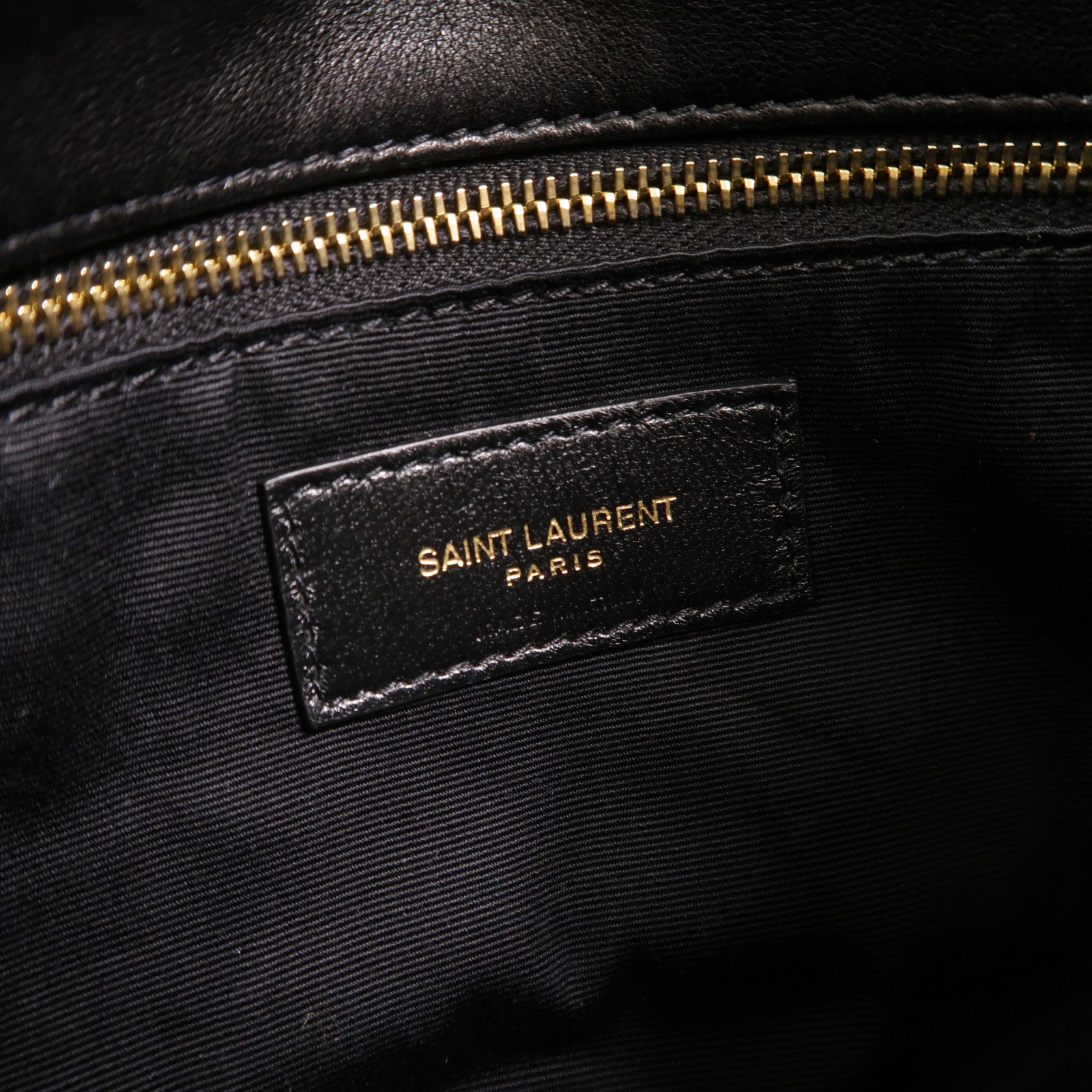 YVES SAINT LAURENT 羊皮皮革Puffer Toy鏈帶肩背袋