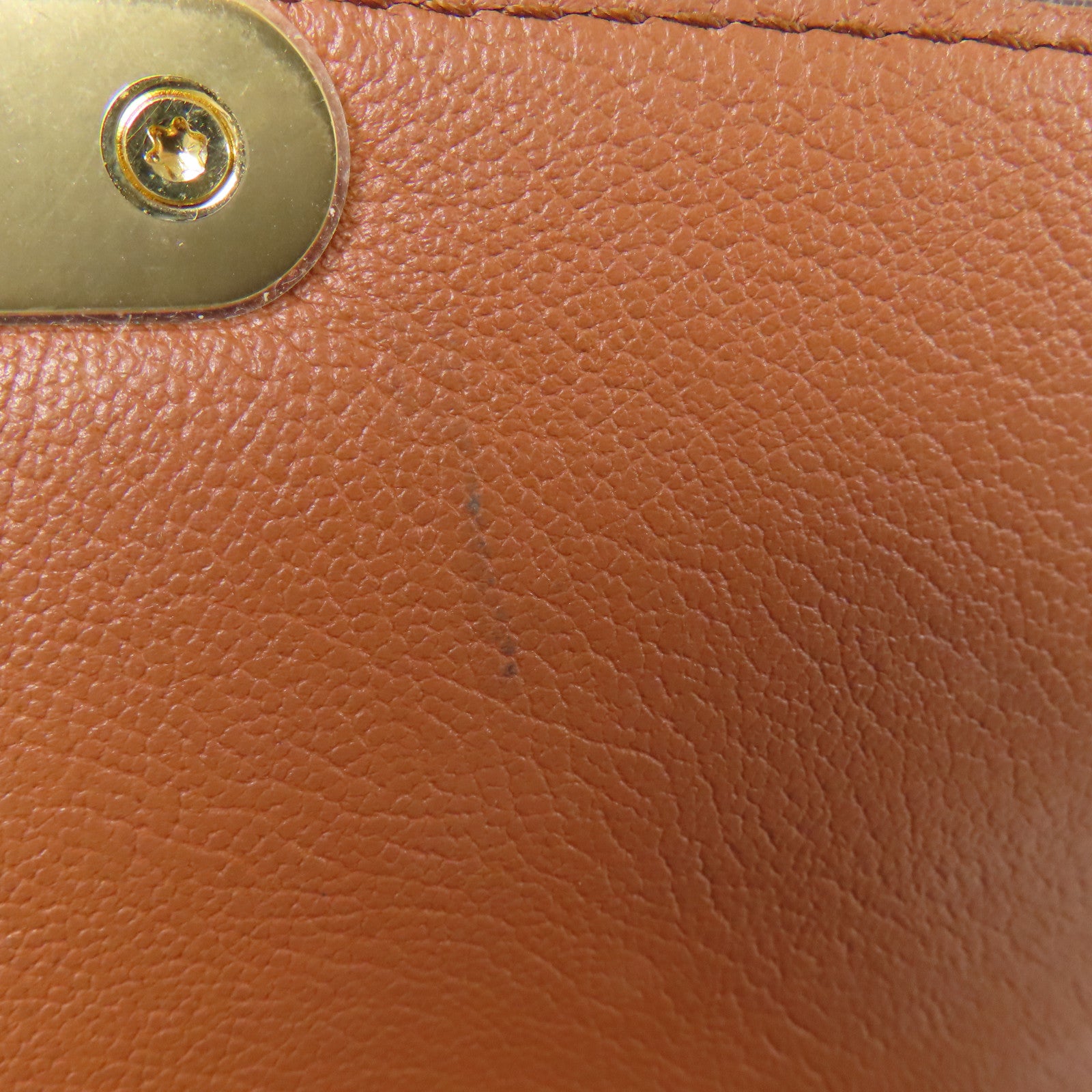 LOUIS VUITTON 【激減優惠】Monogram Marceau金扣鏈帶肩背袋棕色