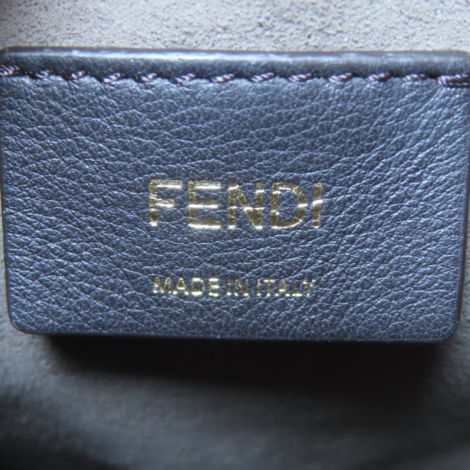 FENDI Mon Tresor 2 Way Bag 8BS010 AJSI F1HDR Calfskin Leather White/Pink/Brown