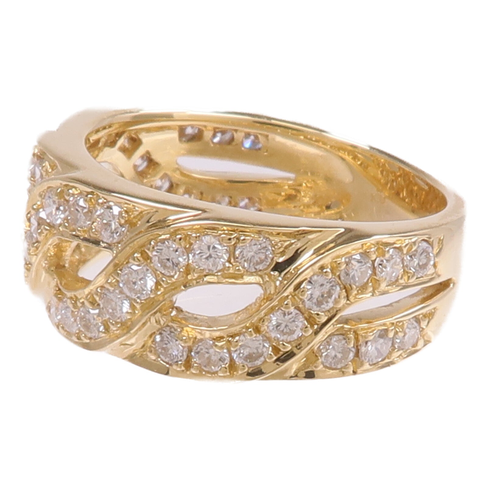 JEWELRY 18K黃金Diamond Ring鑽石戒指US#6