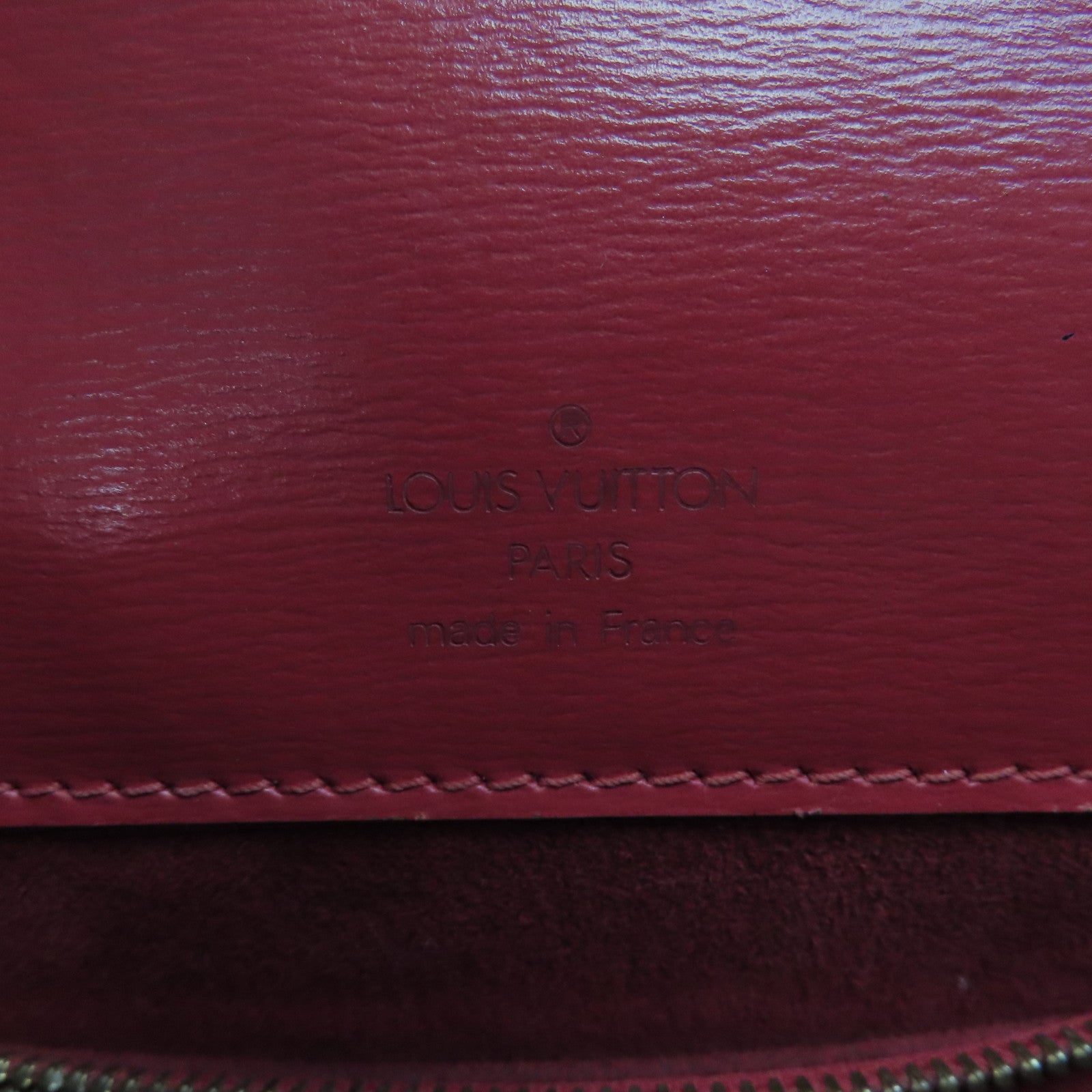 LOUIS VUITTON 【激減優惠】Epi Bushi金扣肩背袋紅色
