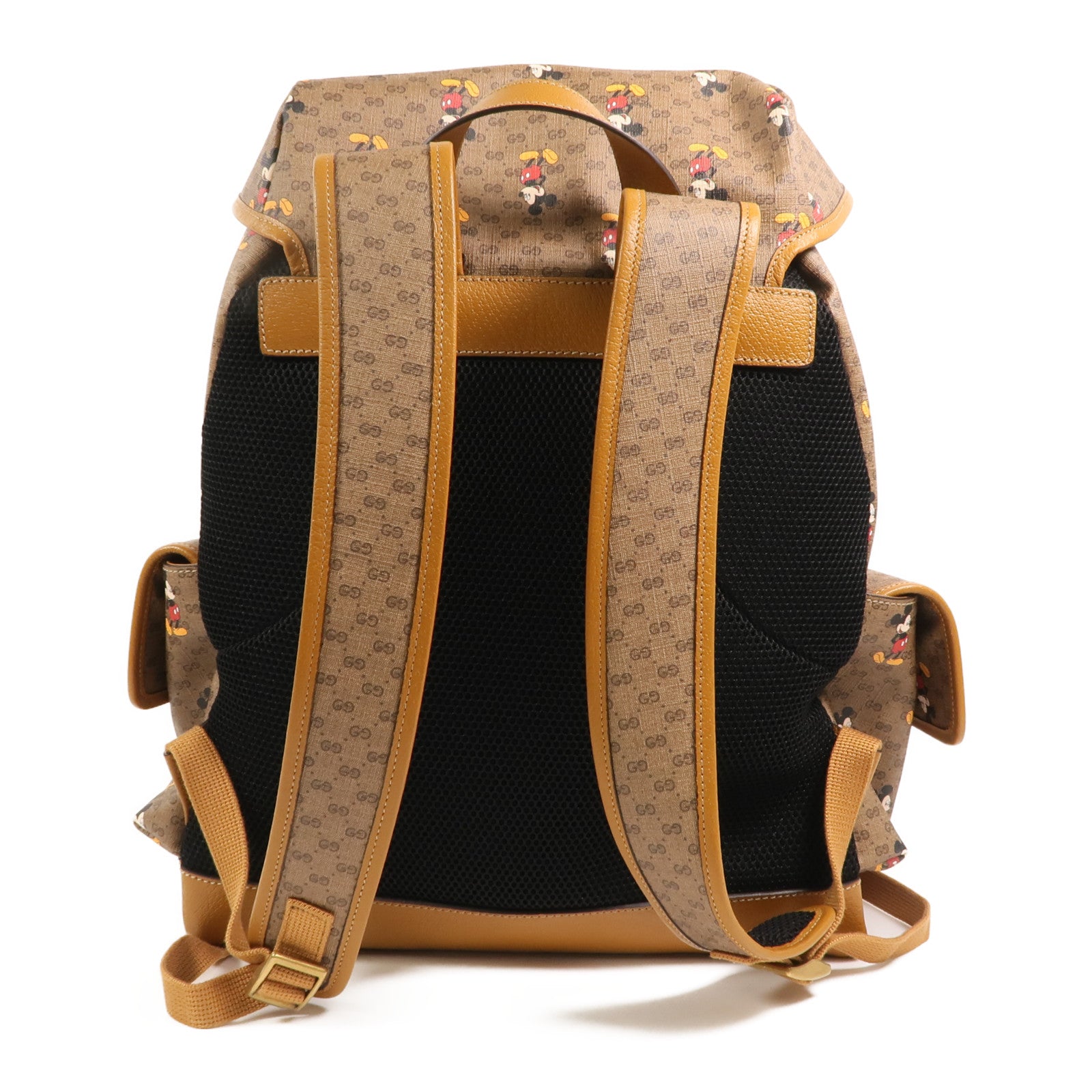 GUCCI 【激減優惠】塗層帆布Gucci X Disney Backpack背包