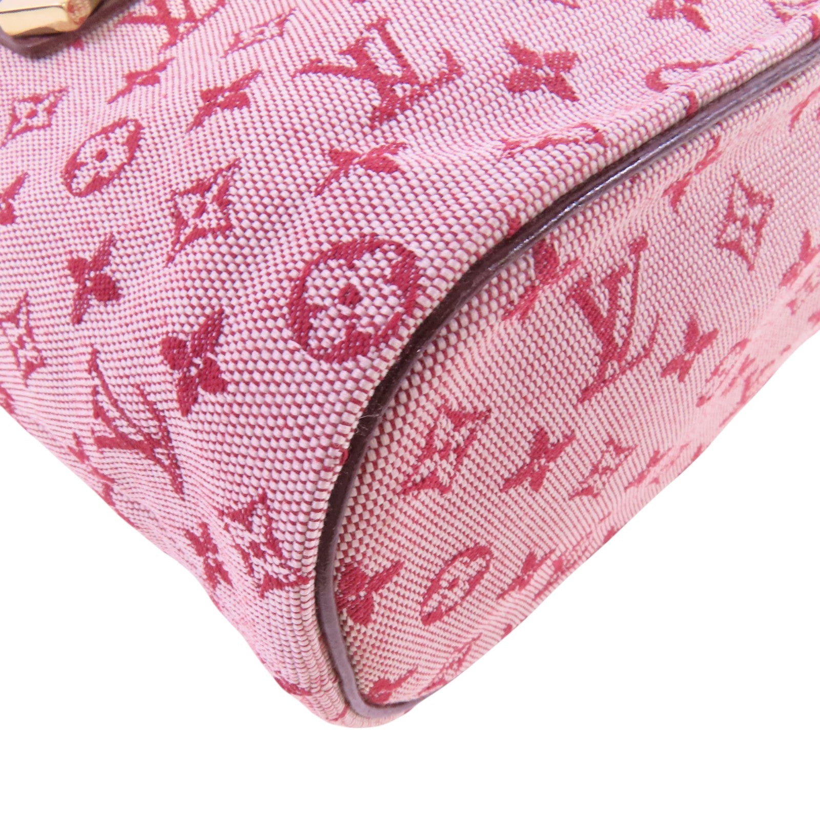 LOUIS VUITTON Monogram-mini Lucille PM金扣手挽袋