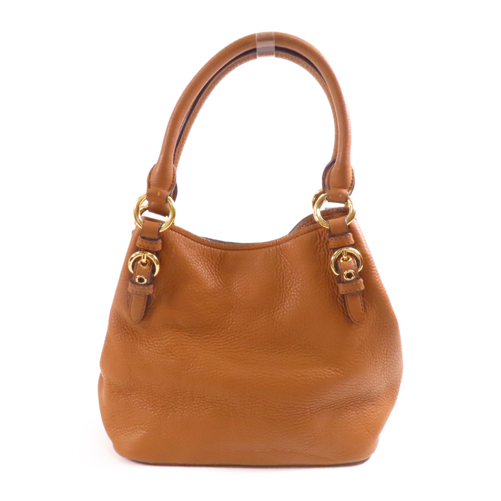 Miu Miu 牛皮皮革2 Way Shoulder金扣手挽肩背兩用袋