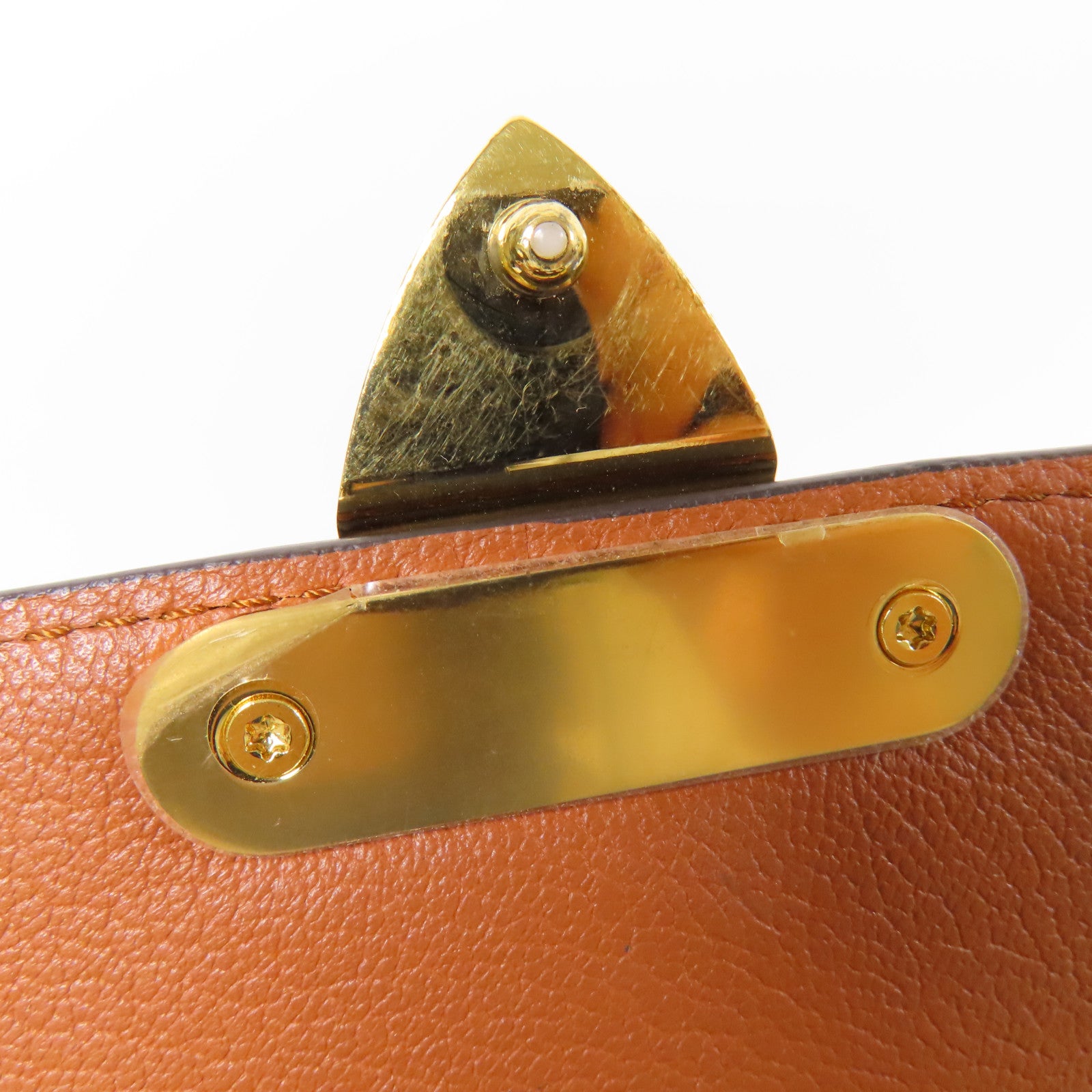 LOUIS VUITTON LV GHW Marceau Chain Shoulder Bag M46127 Monogram Brown