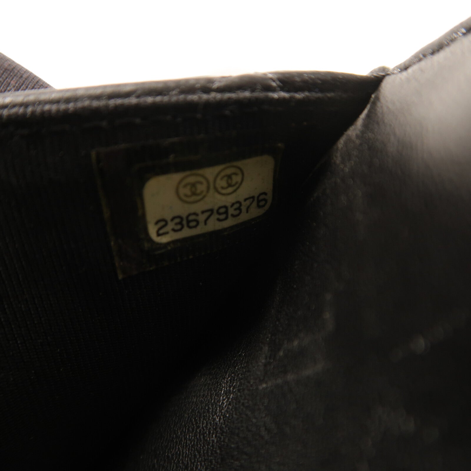 CHANEL 羊皮皮革WOC Wallet On Chain銀扣鏈帶肩背袋