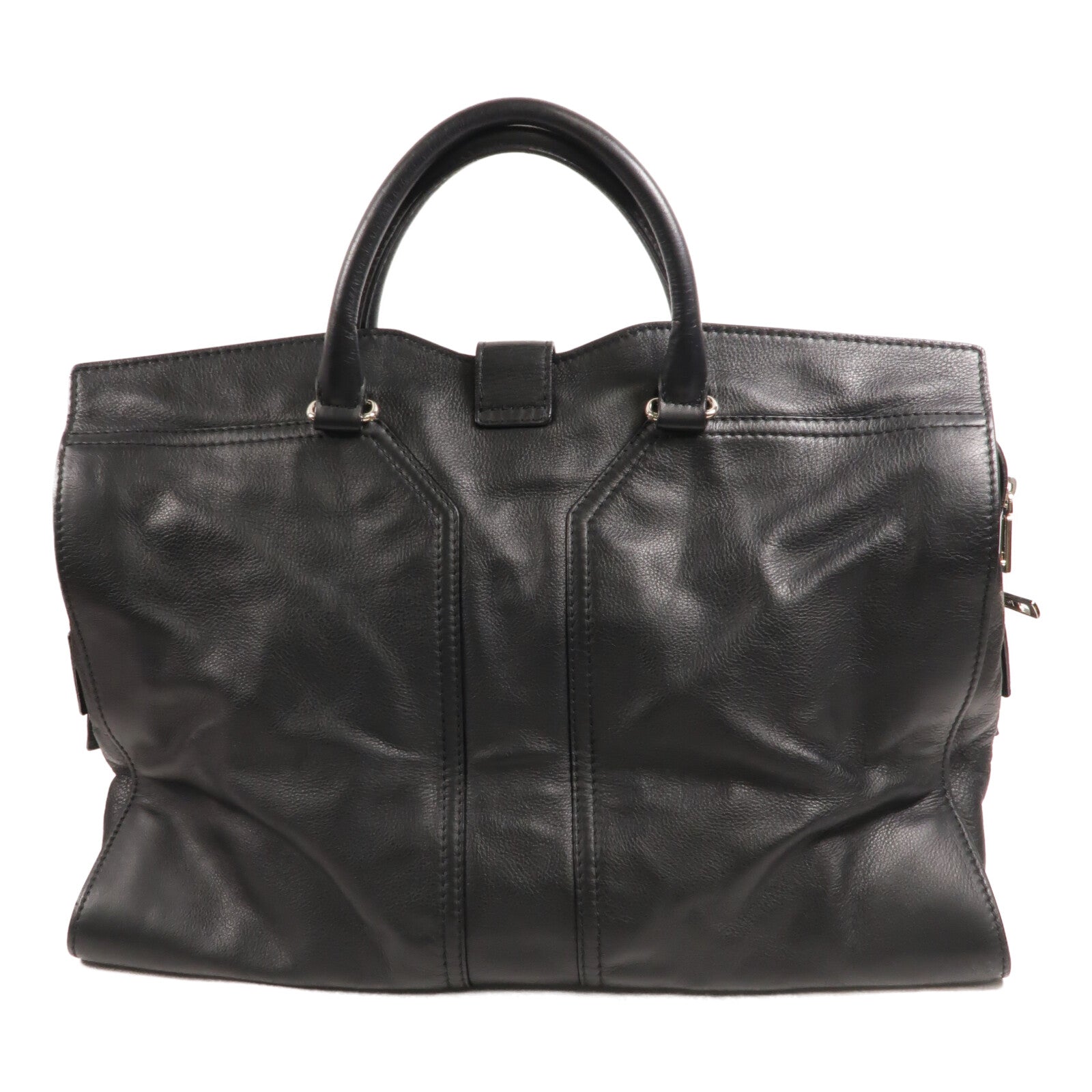 YVES SAINT LAURENT 牛皮皮革Cabas Chyc Weekender Boston Bag手挽袋