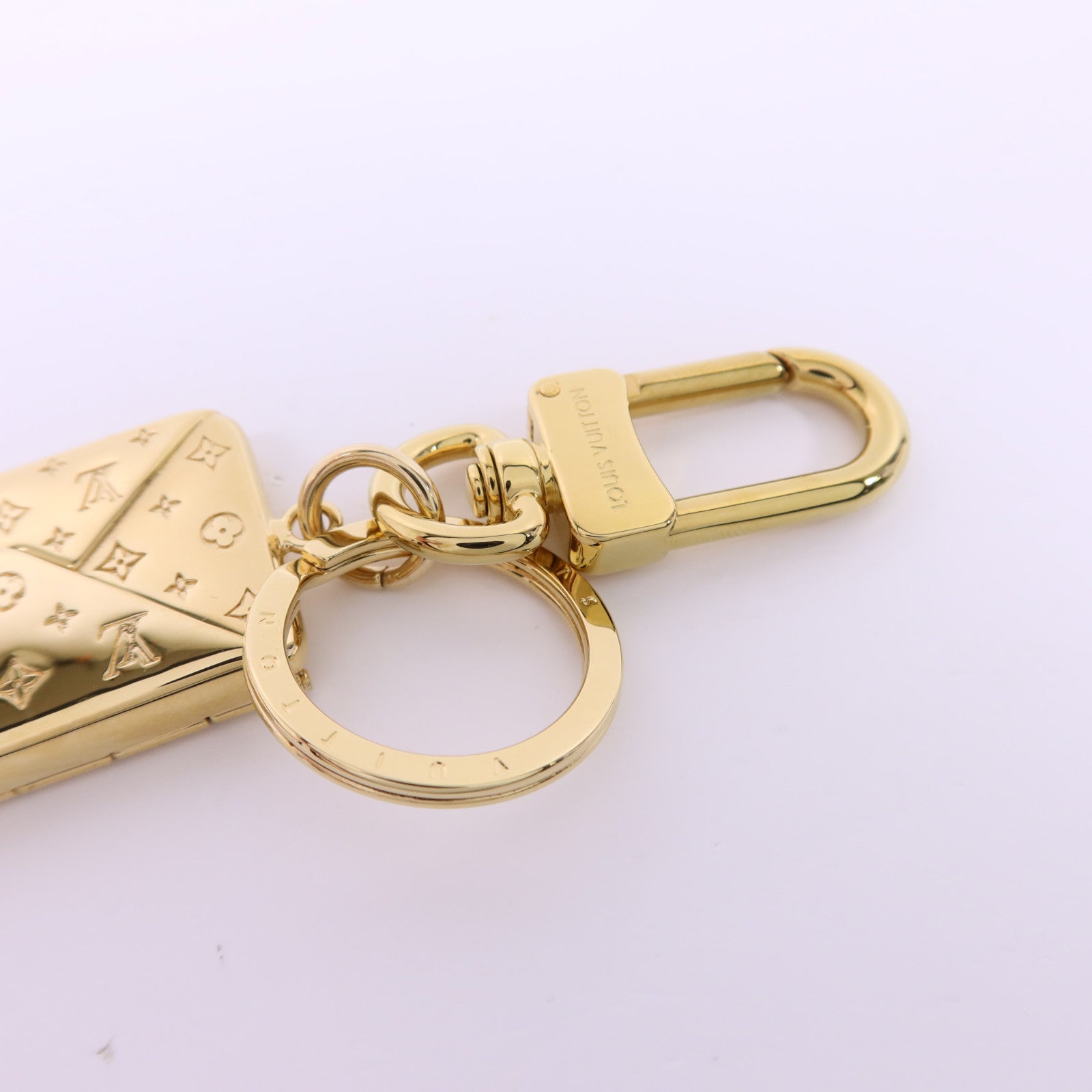 LOUIS VUITTON 金屬Love Note Envelope Bag Charm掛飾