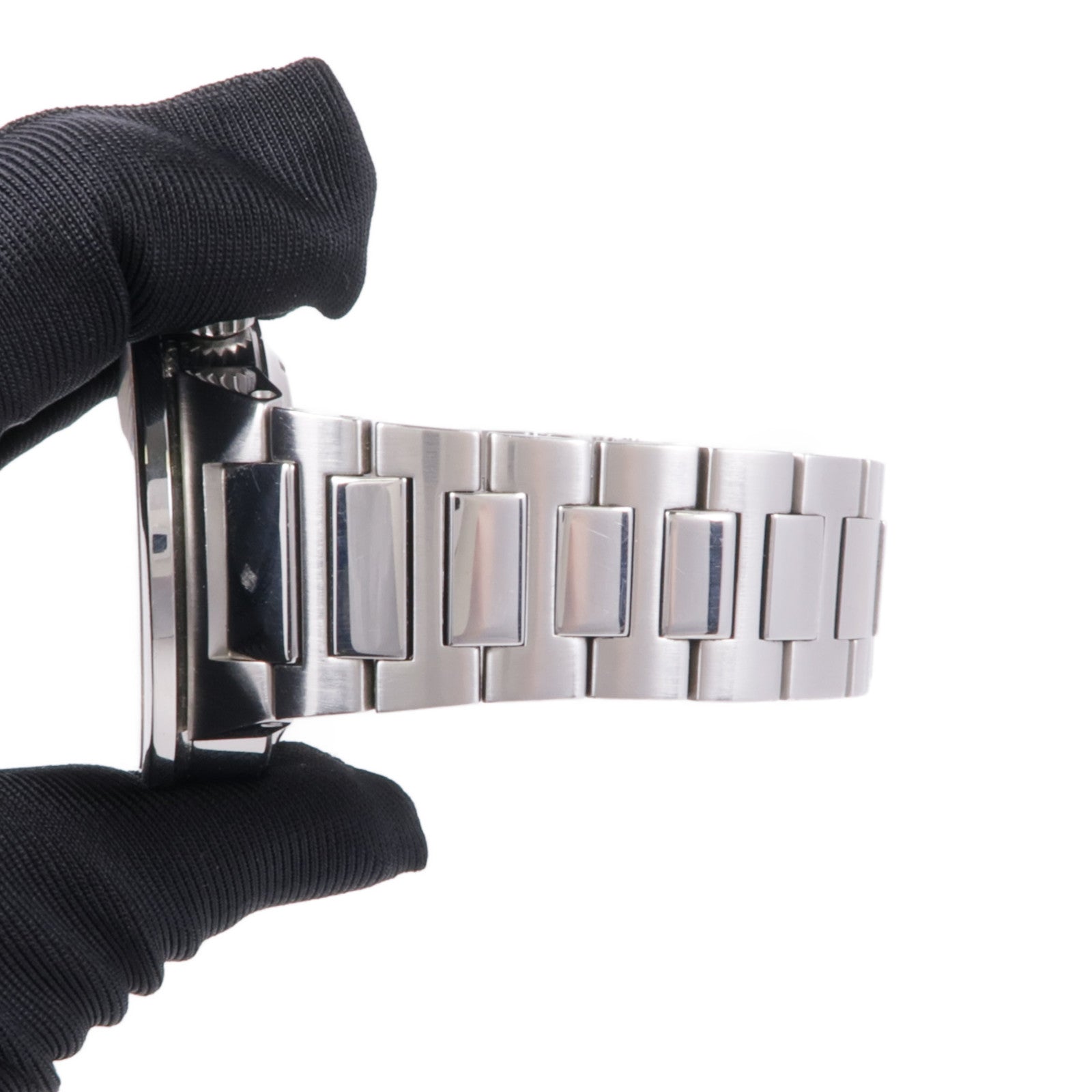 IWC GST Alarm IW353702 Automatic Watch Stainless Steel White
