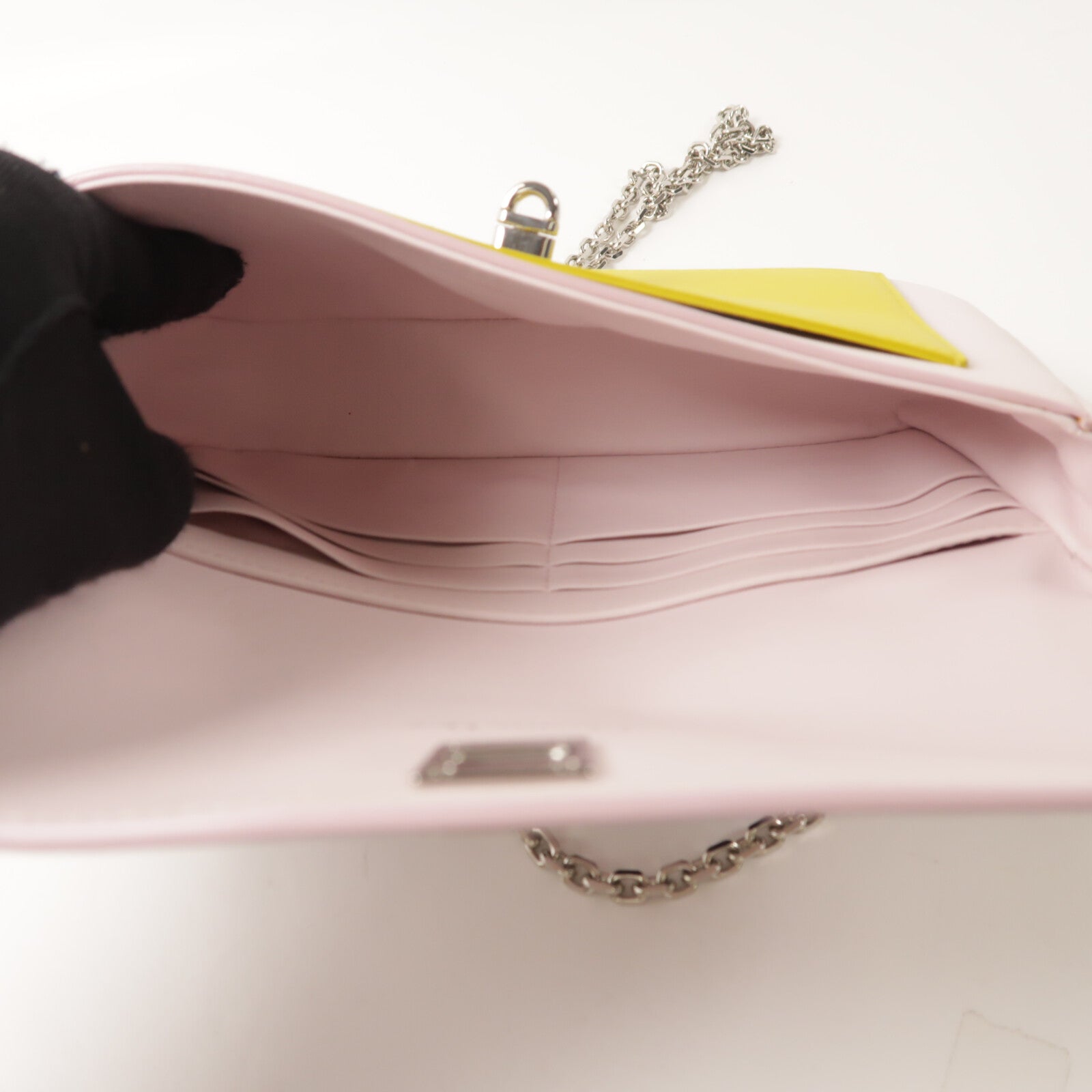 Dior 牛皮皮革Shoulder Bag鏈帶肩背袋