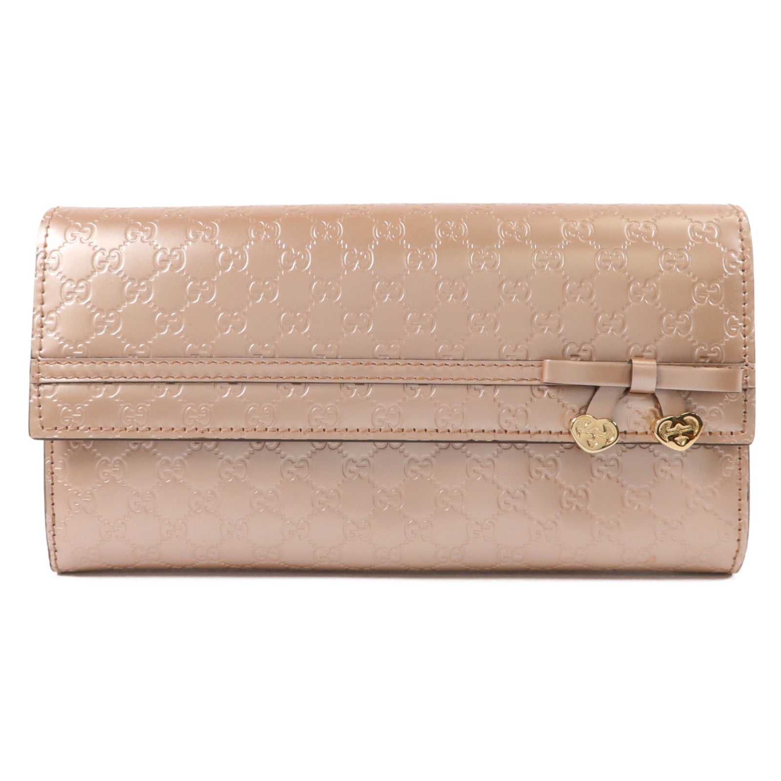 GUCCI 牛皮皮革Guccissima Long Wallet長錢包