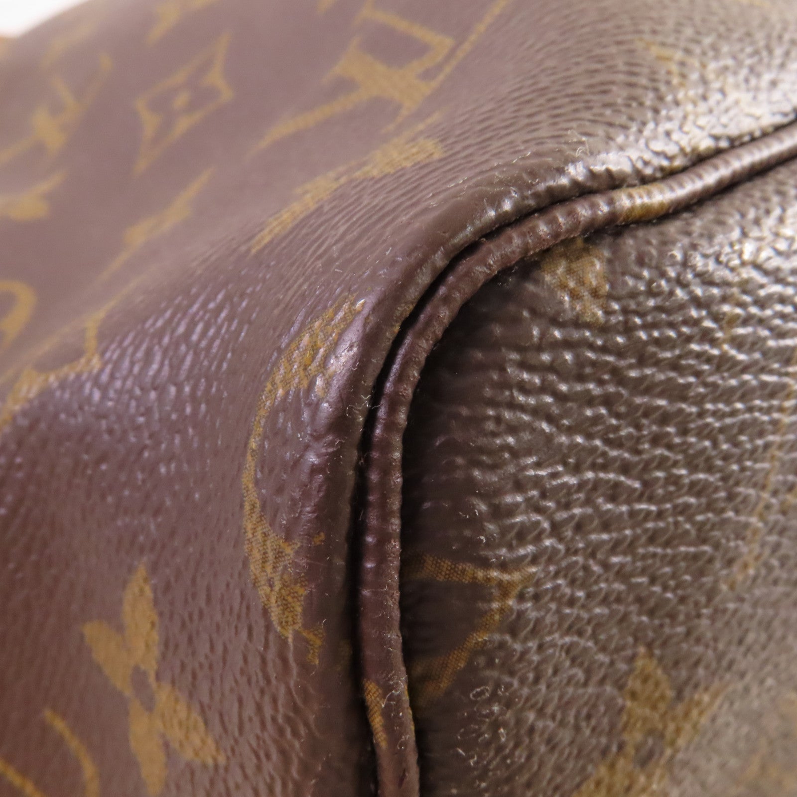 LOUIS VUITTON Monogram Neverfull GM Tote Bag金扣肩背袋啡色