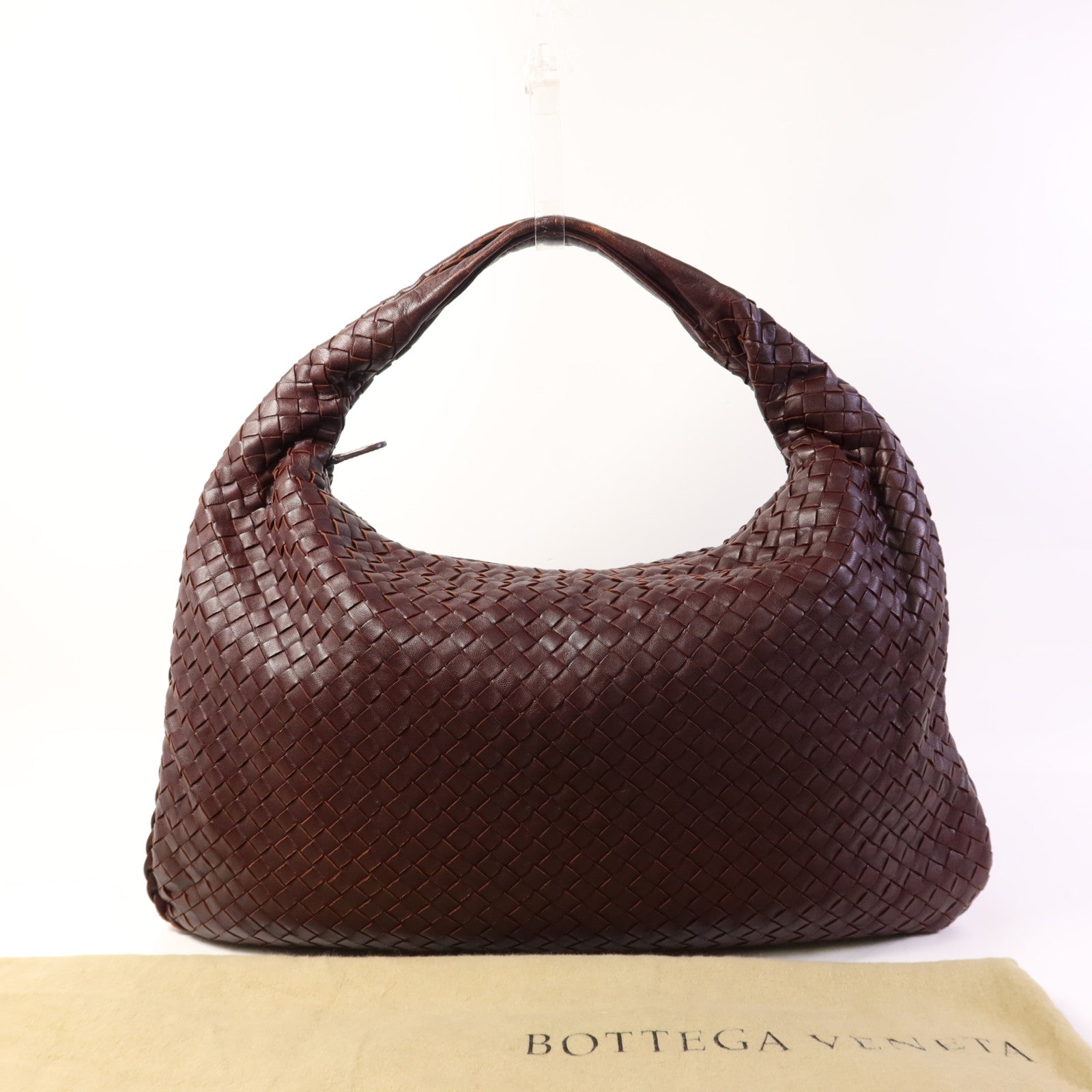 BOTTEGA VENETA 羊皮皮革Hobo Bag肩背袋