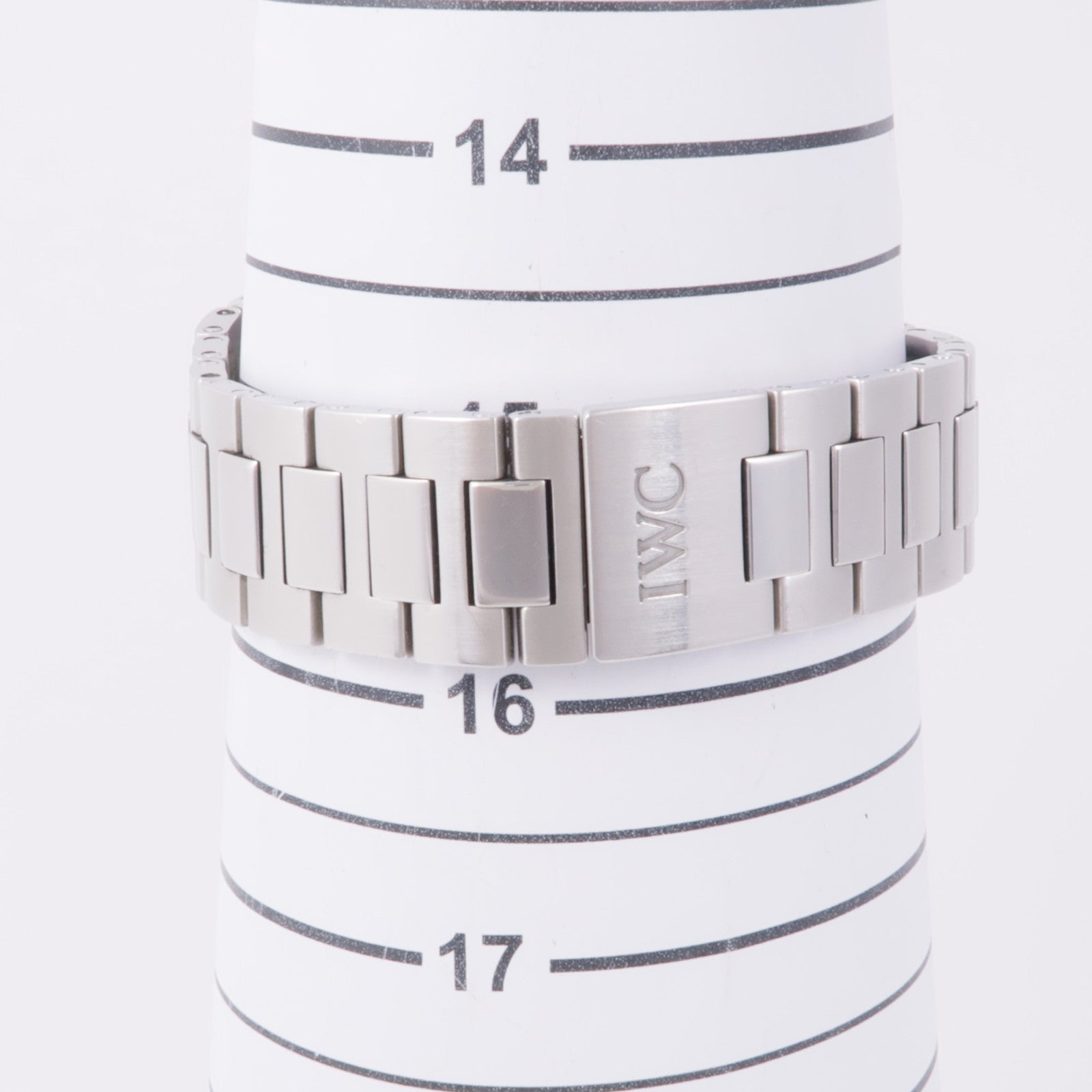 IWC GST Alarm IW353702 Automatic Watch Stainless Steel White