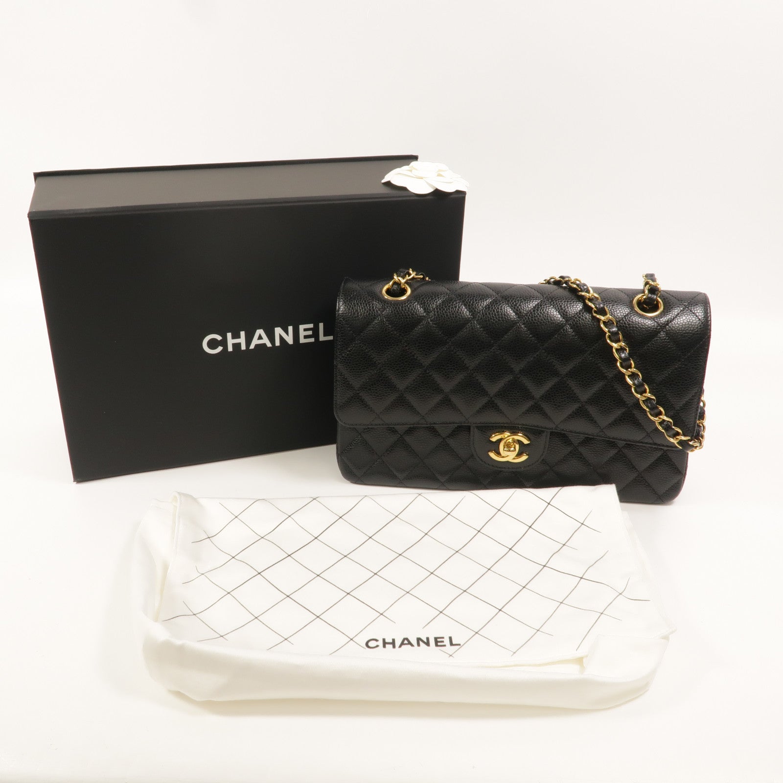 CHANEL 牛皮皮革Classic 25鏈帶肩背袋