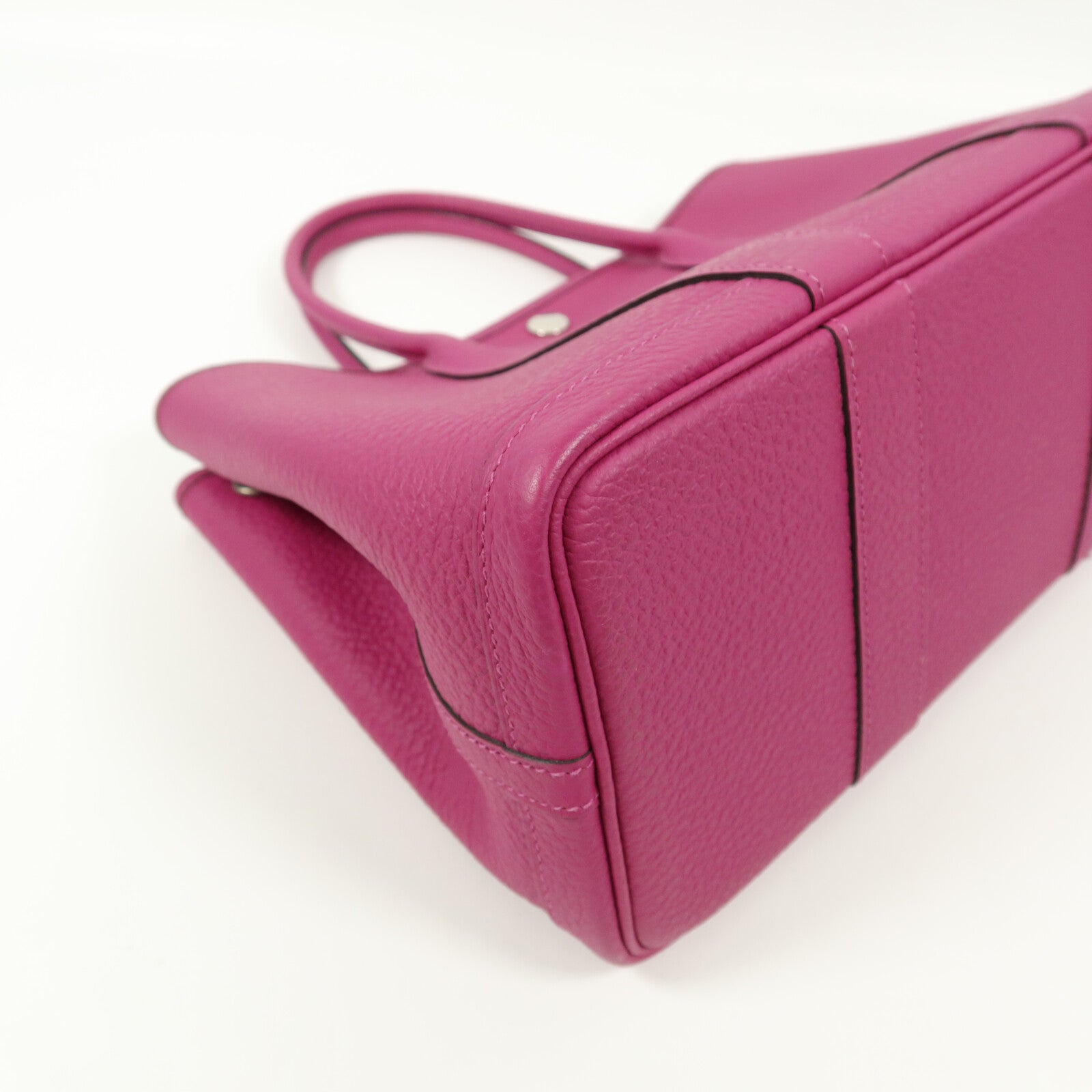 HERMES Negonda皮革Garden Party TPM 30手挽袋