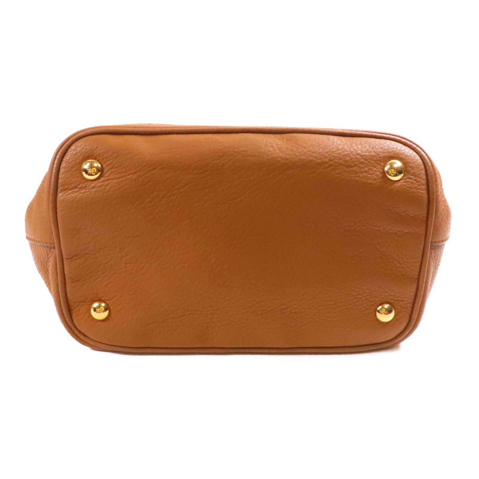 Miu Miu 牛皮皮革2 Way Shoulder金扣手挽肩背兩用袋