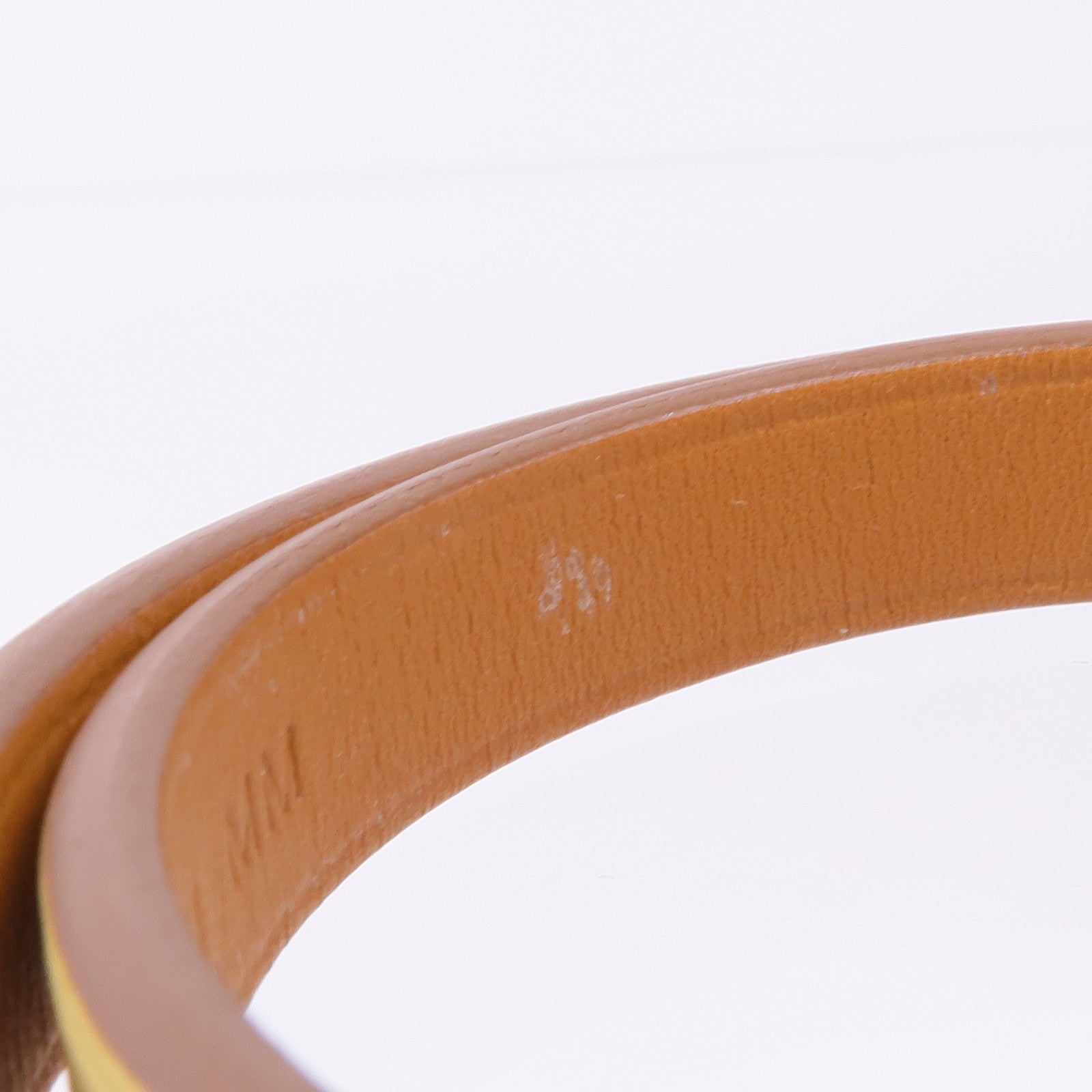 HERMES Swift皮革Kelly Double Tour銀扣手帶