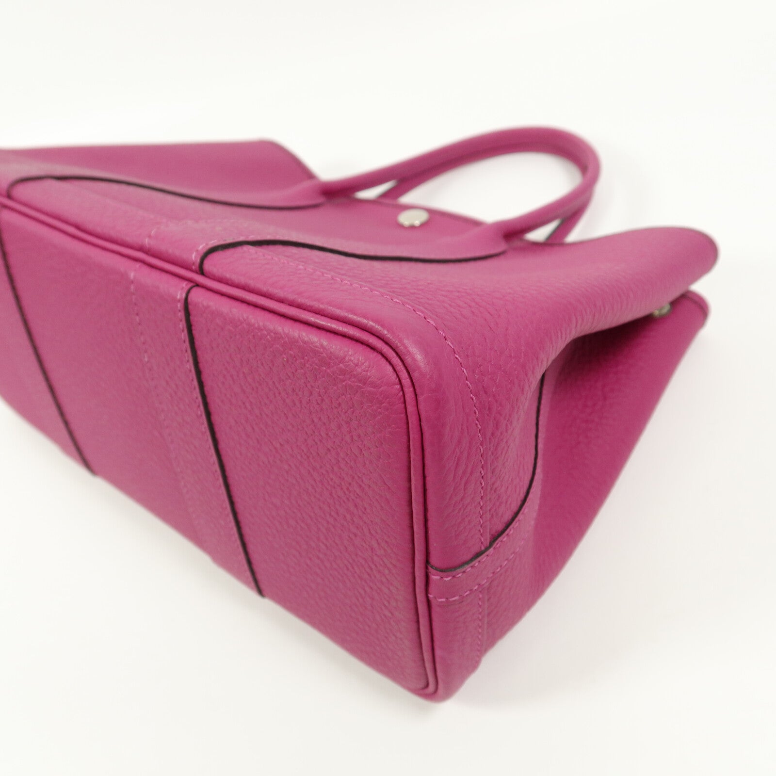 HERMES Negonda皮革Garden Party TPM 30手挽袋