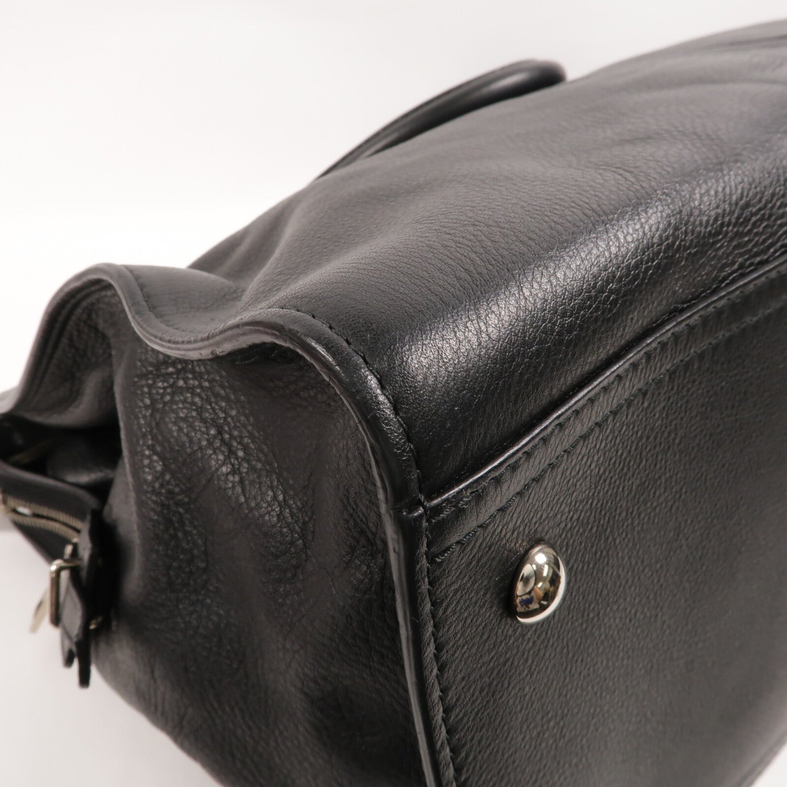 YVES SAINT LAURENT 牛皮皮革Cabas Chyc Weekender Boston Bag手挽袋