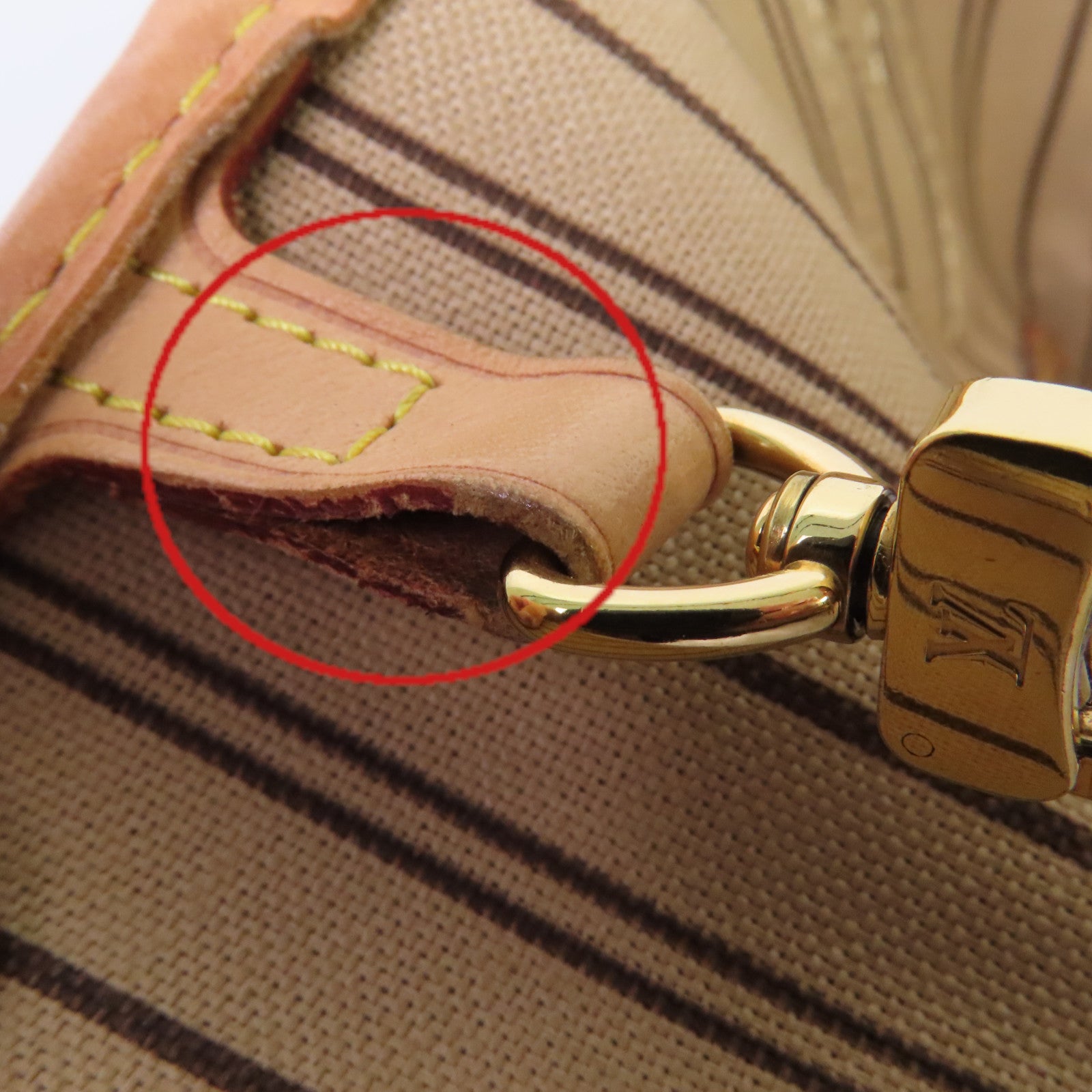 LOUIS VUITTON Monogram Neverfull GM Tote Bag金扣肩背袋啡色