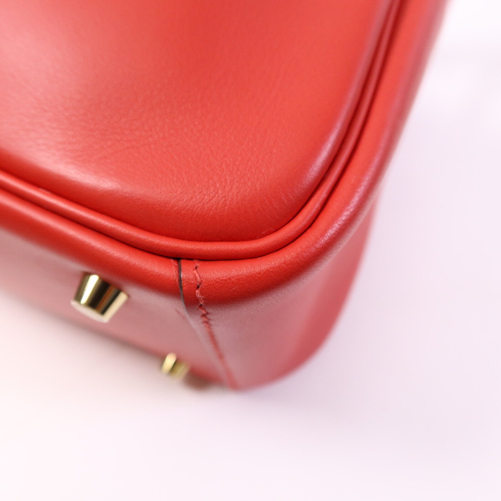HERMES 【激減優惠】Swift皮革Mini Lindy金扣手挽肩背兩用袋