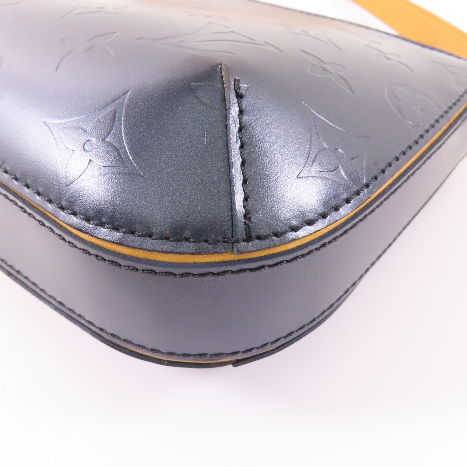 LOUIS VUITTON Monogram Mat Fowler銀扣肩背袋